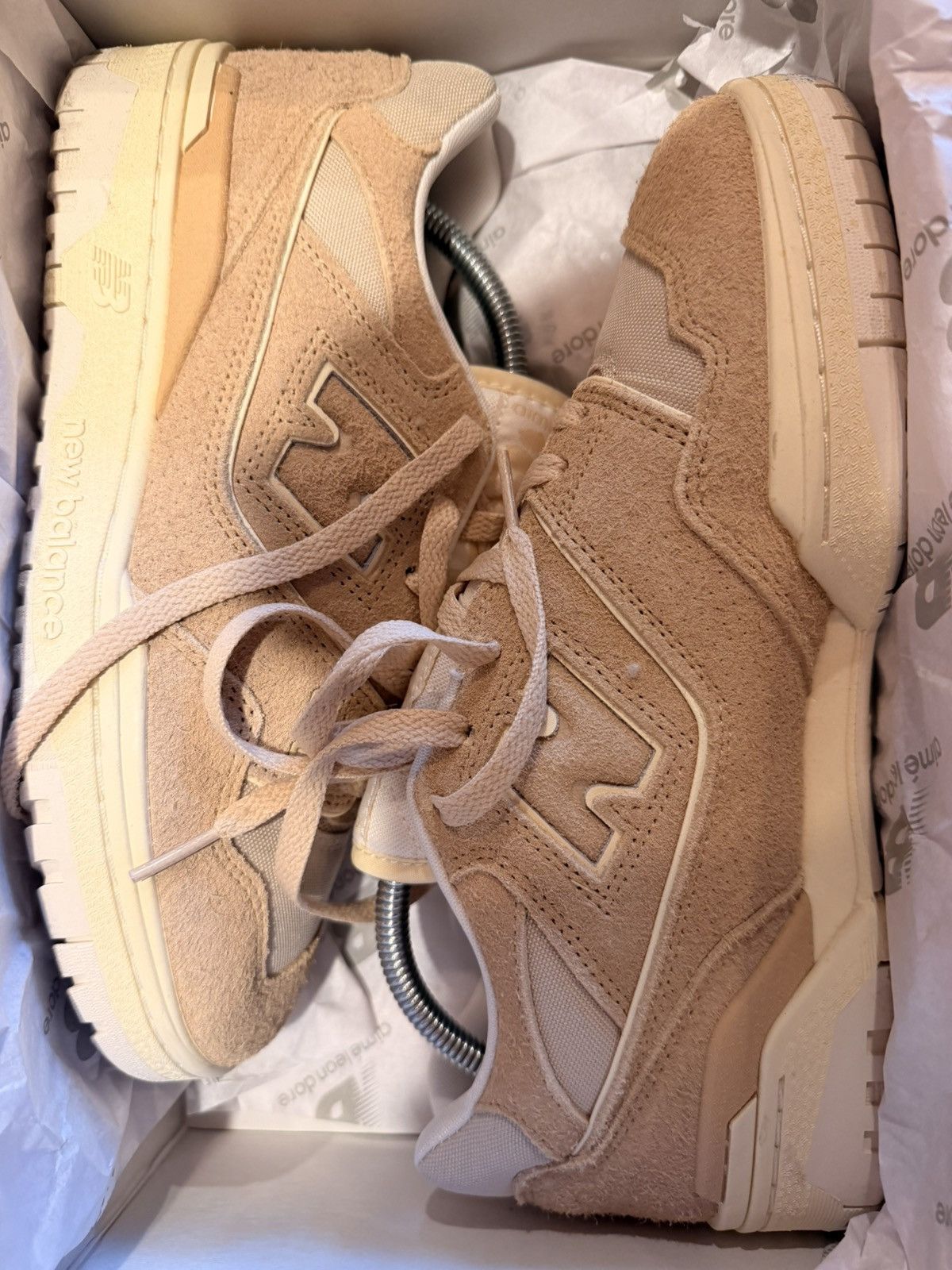 Aime Leon Dore × New Balance ALD x New Balance 550 in Brown/White Size US 8.5 / EU 41-42 - 2 Thumbnail