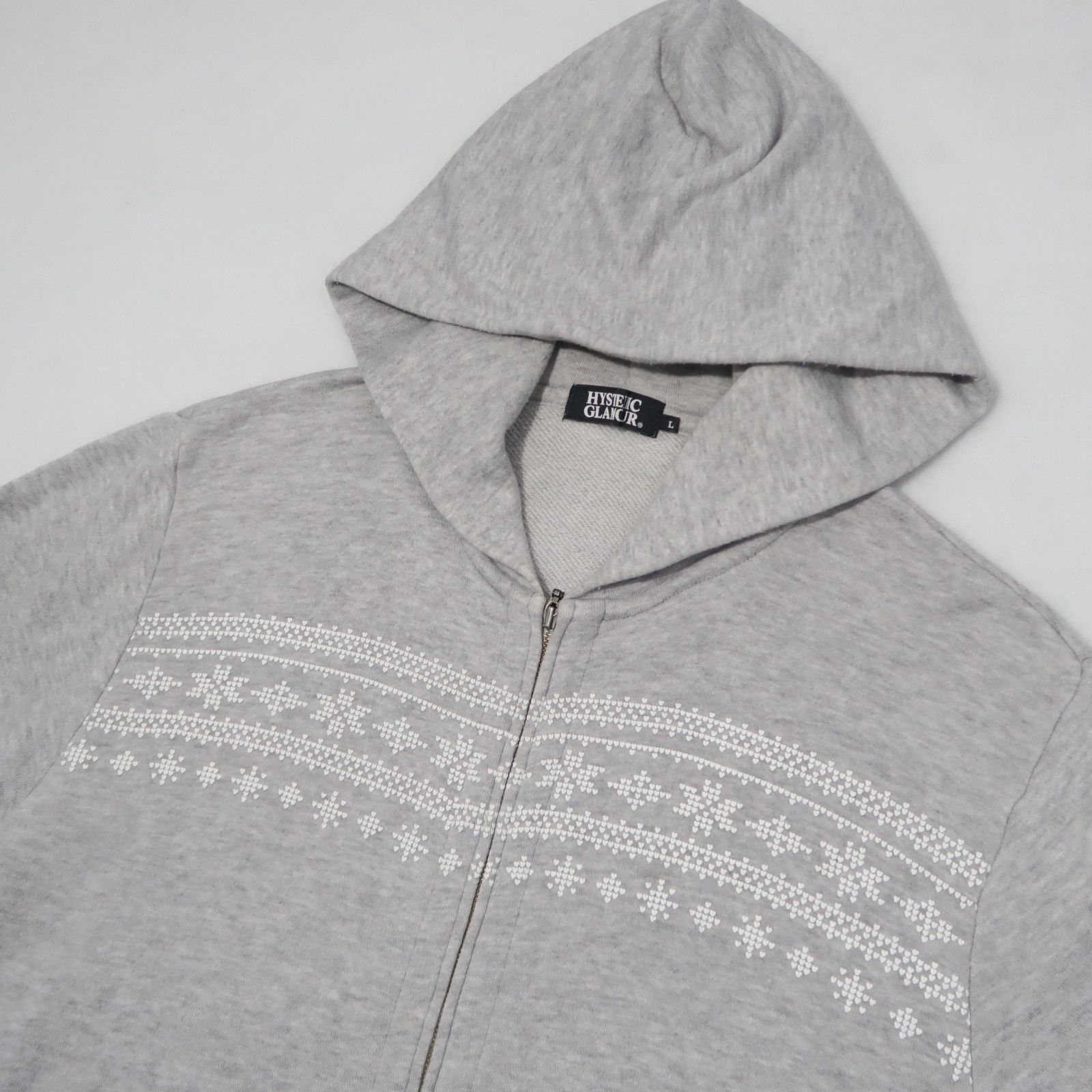 Hysteric Glamour Rare 2006 Hysteric Glamour Love Navajo Girl Zip Hoodie Size US L / EU 52-54 / 3 - 5 Thumbnail