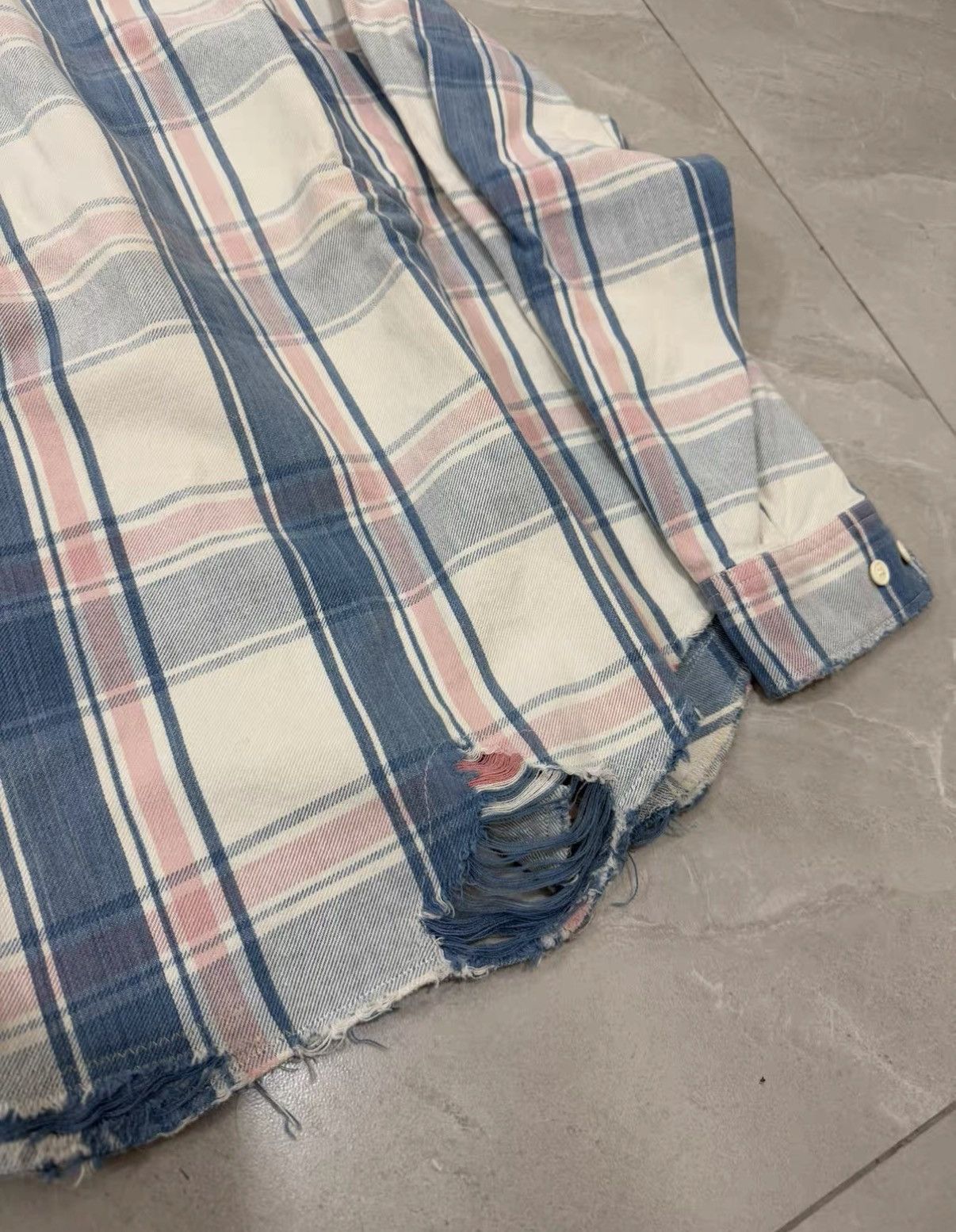 Visvim VISVIM 22SS PIONEER CHECK L/S CRASH J34 Size US XS / EU 42 / 0 - 9 Thumbnail