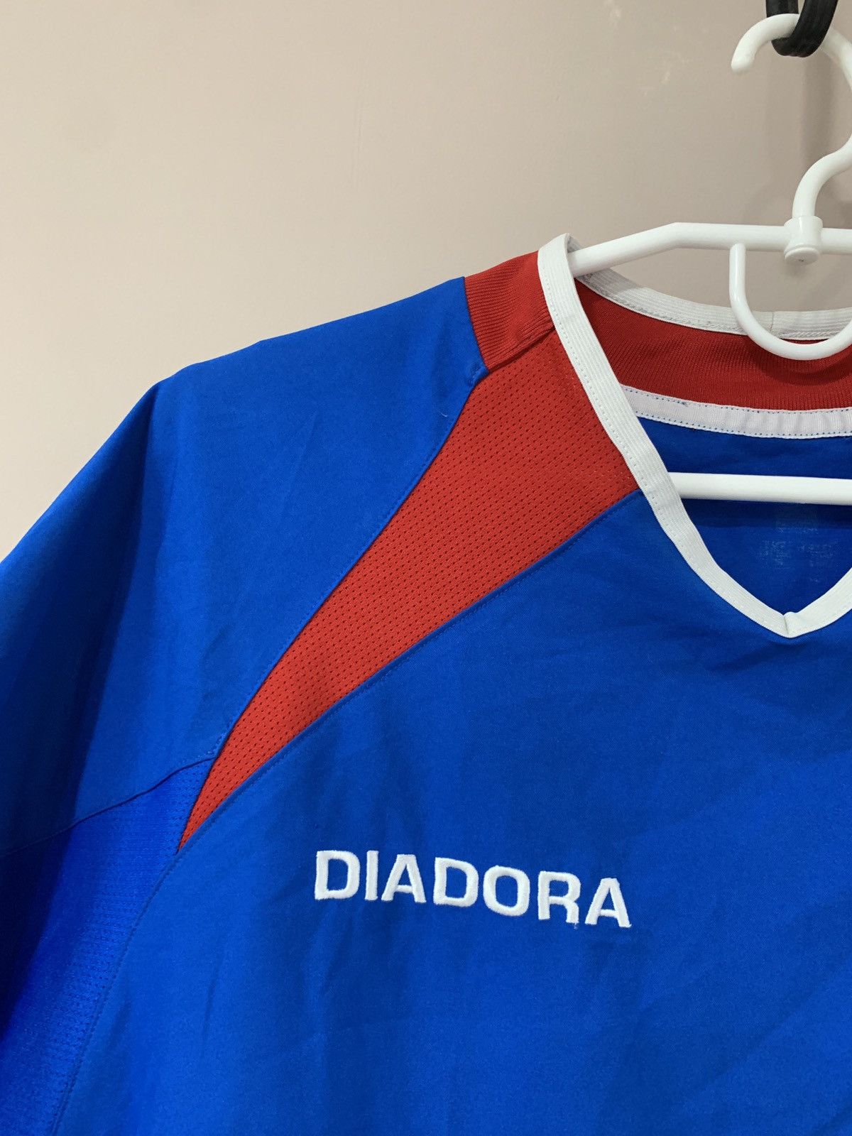 Diadora Rangers Glasgow Home Football Shirt Diadora Soccer Jersey #5 Size US M / EU 48-50 / 2 - 10 Thumbnail