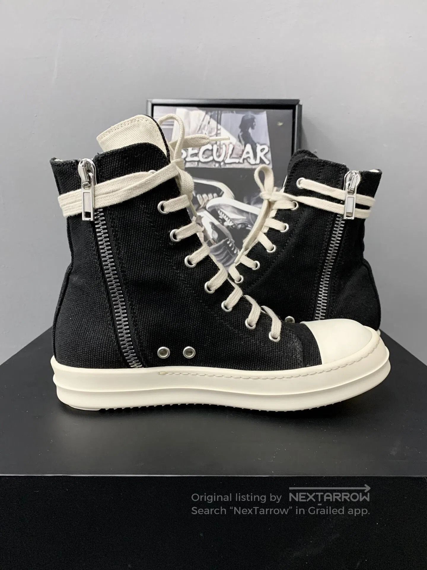 Rick Owens Drkshdw Rick Owens Drkshdw High Top Sneakers. Size US 6 / IT 36 - 5 Thumbnail