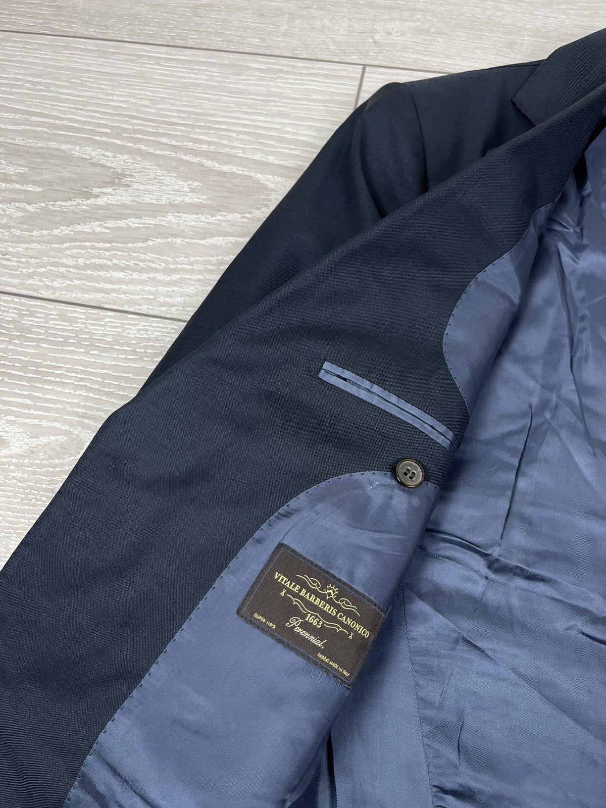 Suitsupply Suitsupply Vitale Barberis Lazio Blue Blazer Jacket Size 44R - 8 Thumbnail