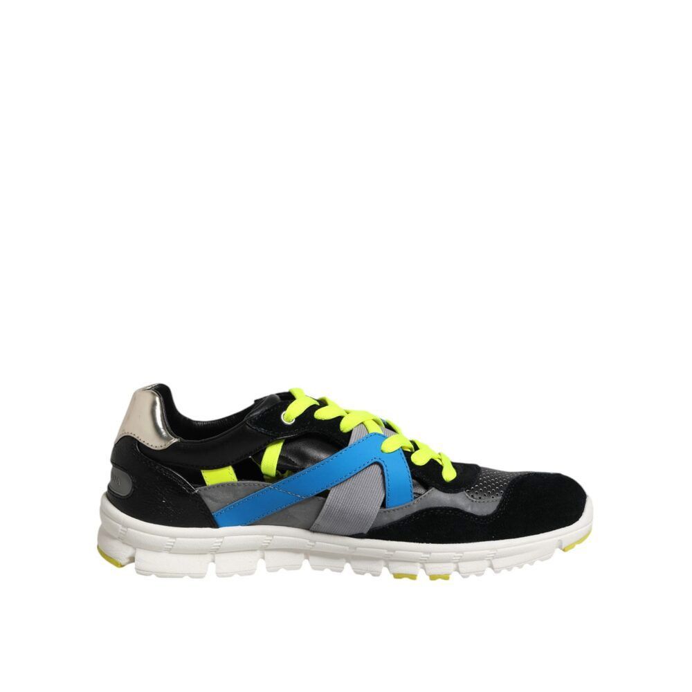 Dolce & Gabbana Dolce & Gabbana Multicolor Lace Up Low Top Men Sneakers Shoe Size US 11 / EU 44 - 1 Thumbnail