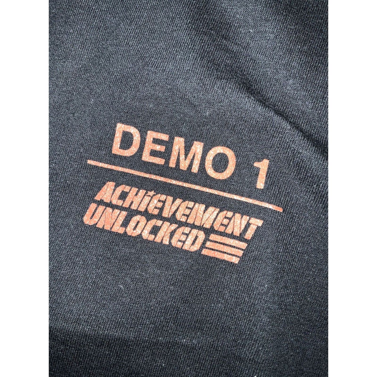 Vintage Achievement Unlocked T-Shirt Black Captain Cone Head Graphic Cigar Smoke Sz. XL Mens XL Size US XL / EU 56 / 4 - 6 Thumbnail