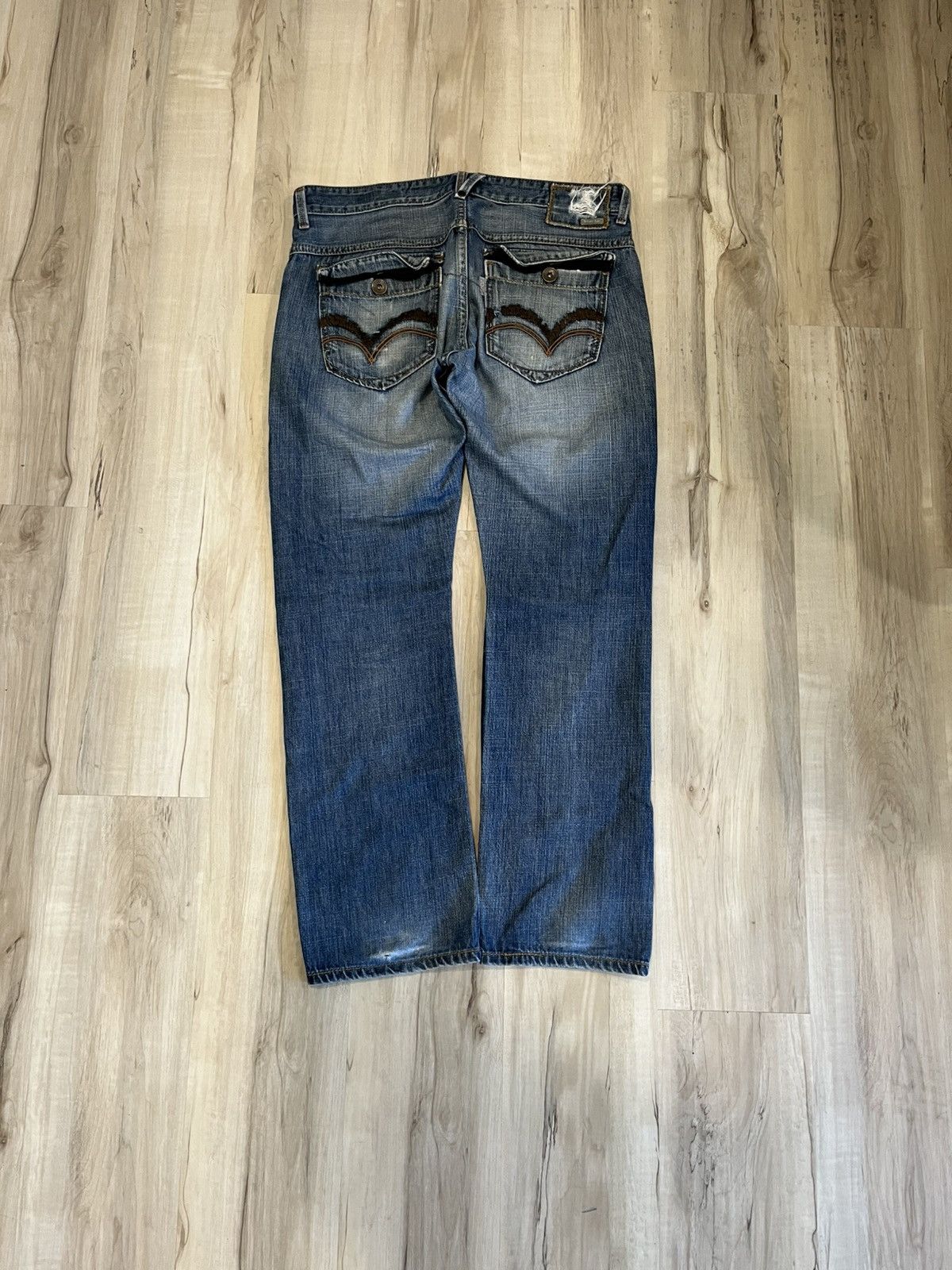 Levi's × Vintage Vintage Levi’s silver tab boot cut wide leg jeans Size US 34 / EU 50 - 2 Thumbnail