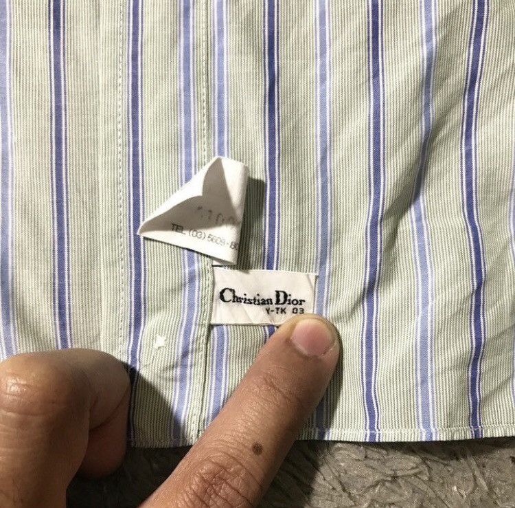 Christian Dior Monsieur × Dior CRISTIAN DIOR STRIPED SHIRT Size US L / EU 52-54 / 3 - 7 Thumbnail