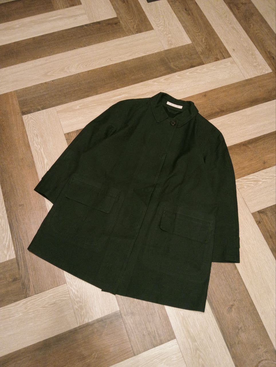 A.P.C. A.P.C COTTON RUBBER PROOFED LONG JACKET Size US M / EU 48-50 / 2 - 2 Thumbnail