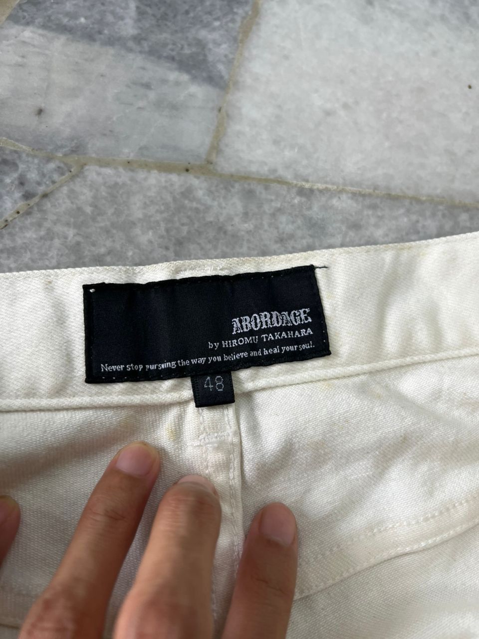 In The Attic × Japanese Brand Abordage by Hiromu Takahara Bondage Pants Size US 33 - 6 Thumbnail