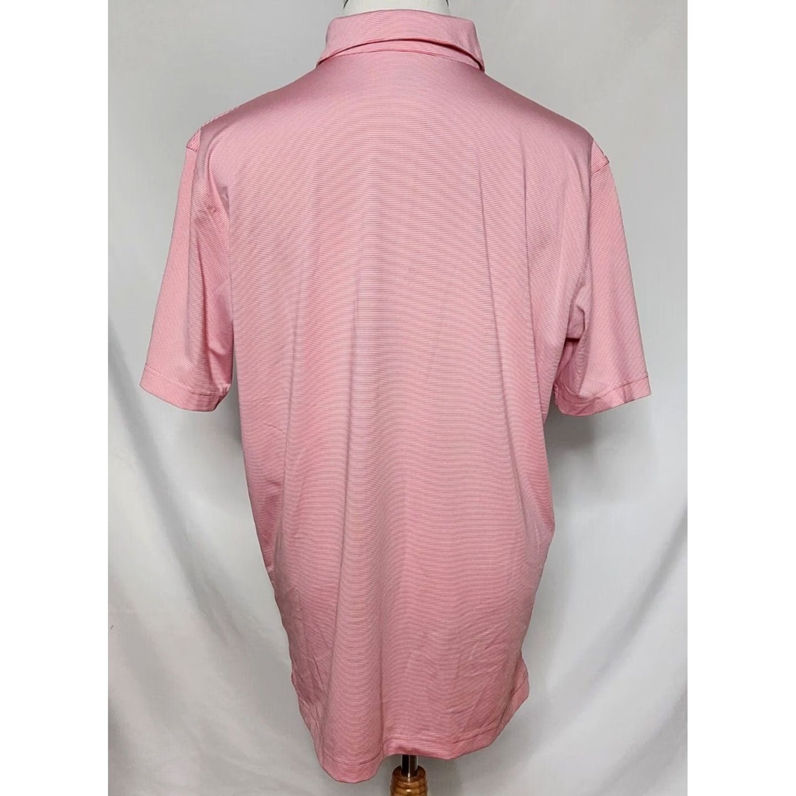 Callaway Callaway Polo Shirt Mens L Striped Golf/Tech Short Sleeve Pink Size US L / EU 52-54 / 3 - 3 Thumbnail