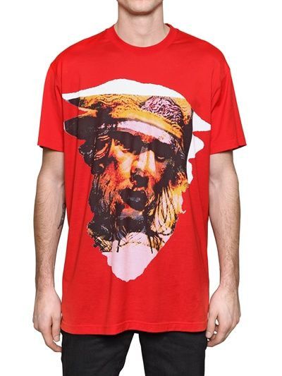 Givenchy Red Minotaur Print Oversized T-Shirt Size XS / US 0-2 / IT 36-38 - 2 Thumbnail