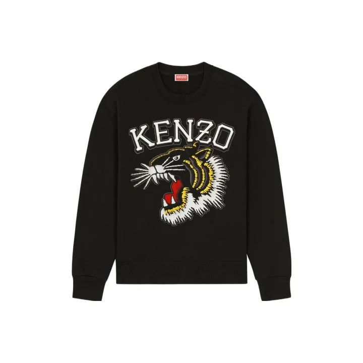 Kenzo KENZO Animal Graphic Embroidered Sweatshirt for Men 0079 Size US M / EU 48-50 / 2 - 1 Thumbnail