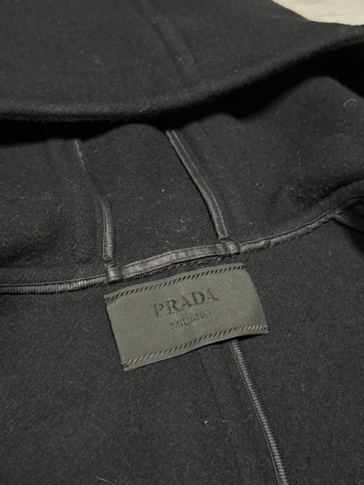 Prada Prada duffle toggle coat hooded wool vintage Size US M / EU 48-50 / 2 - 8 Thumbnail