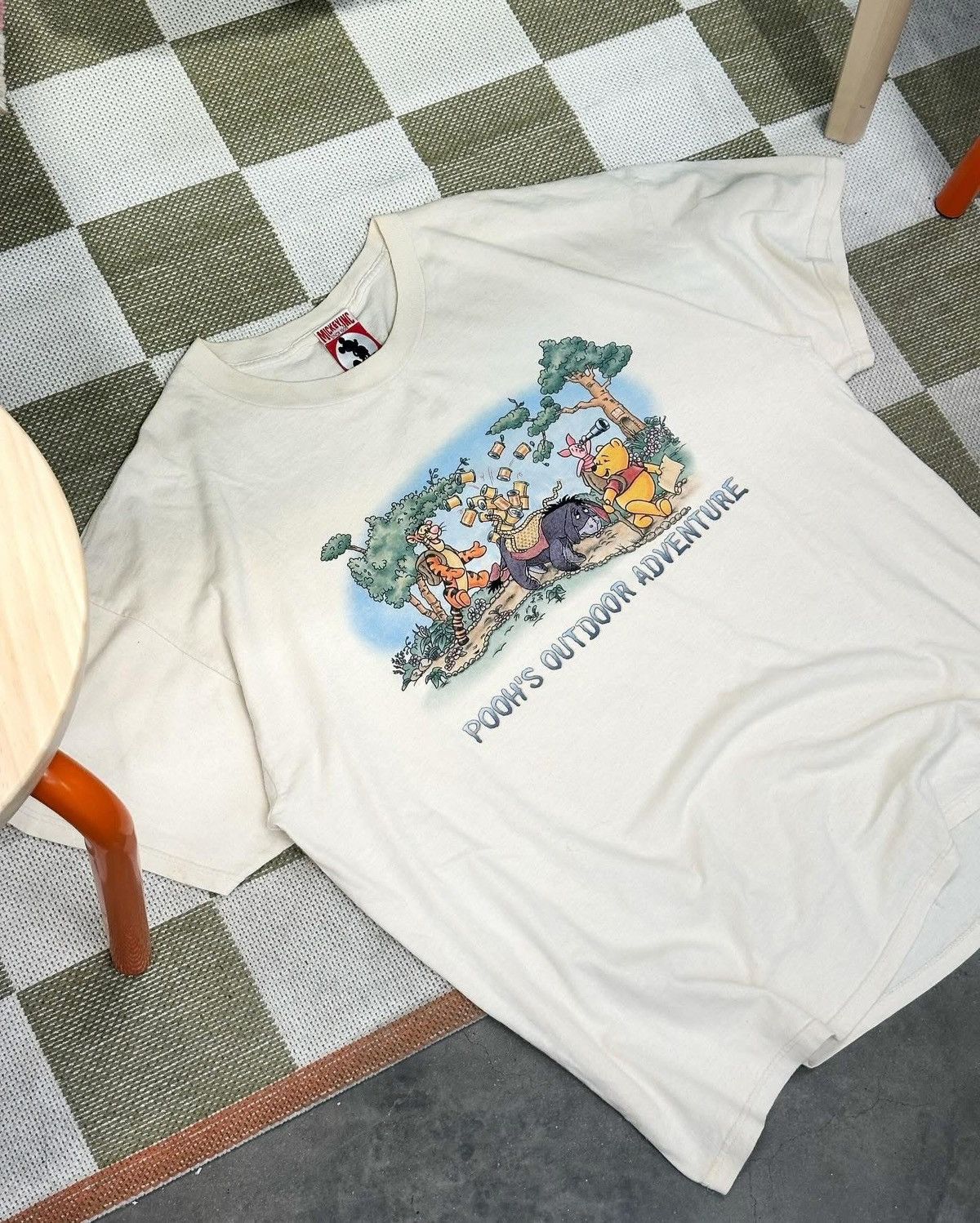 Disney POOH’S OUTDOOR ADVENTURE EMBROIDERED 90S Size US XXL / EU 58 / 5 - 2 Thumbnail