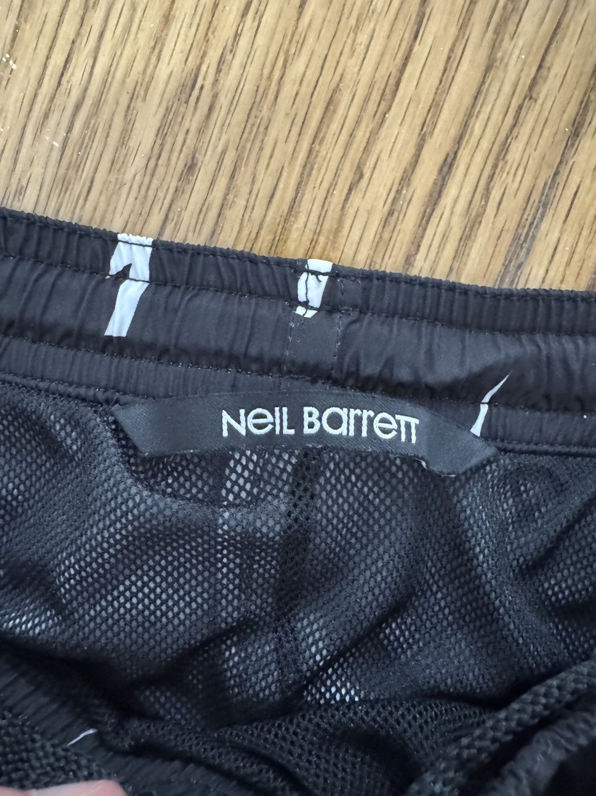 Neil Barrett Neil Barrett Lighting Bolt Swim Shorts Size US 29 - 3 Thumbnail