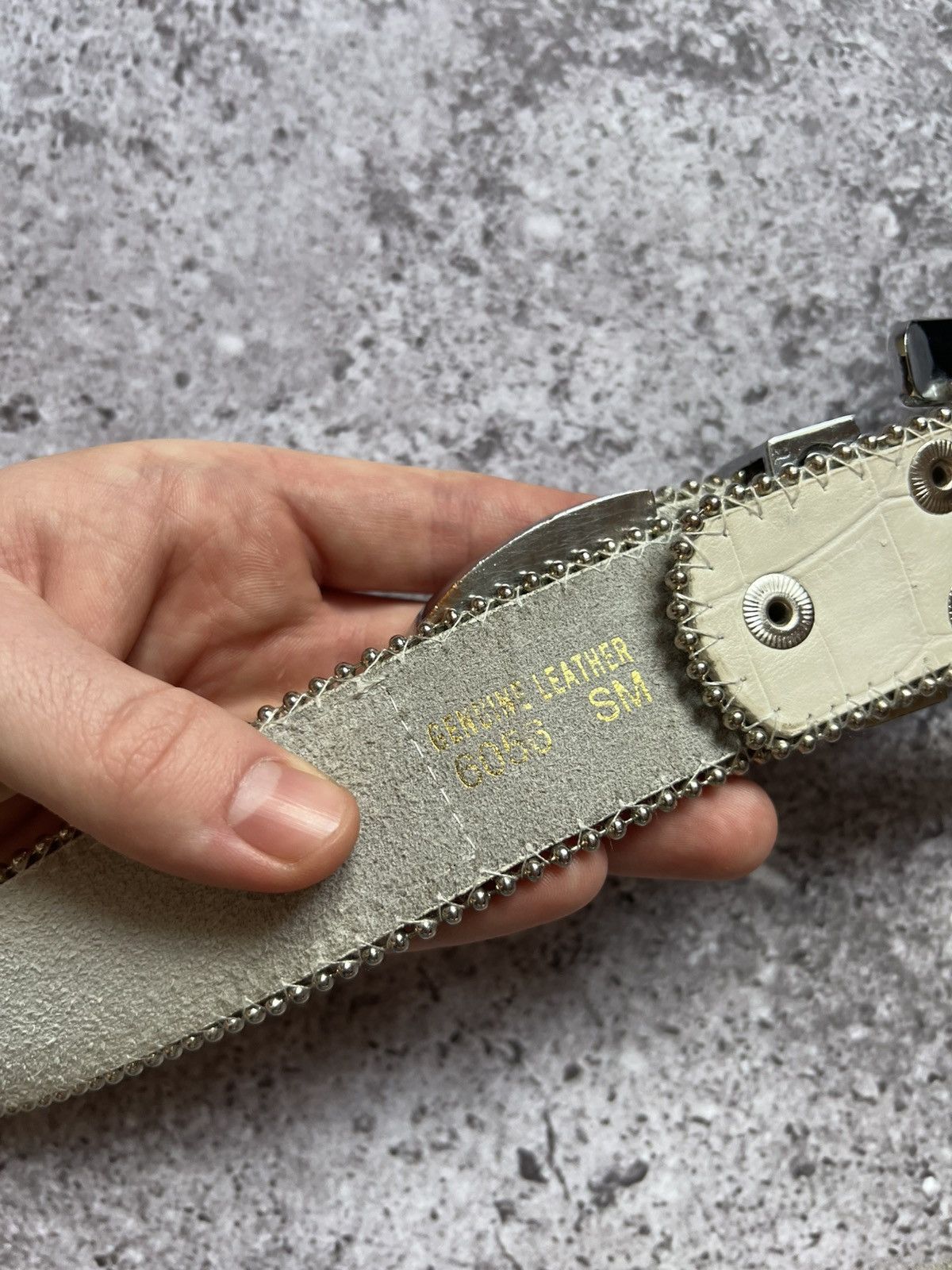 Other Vintage B.B Simon Style Chrystal Rhinestones Belt Y2K Size ONE SIZE - 6 Thumbnail