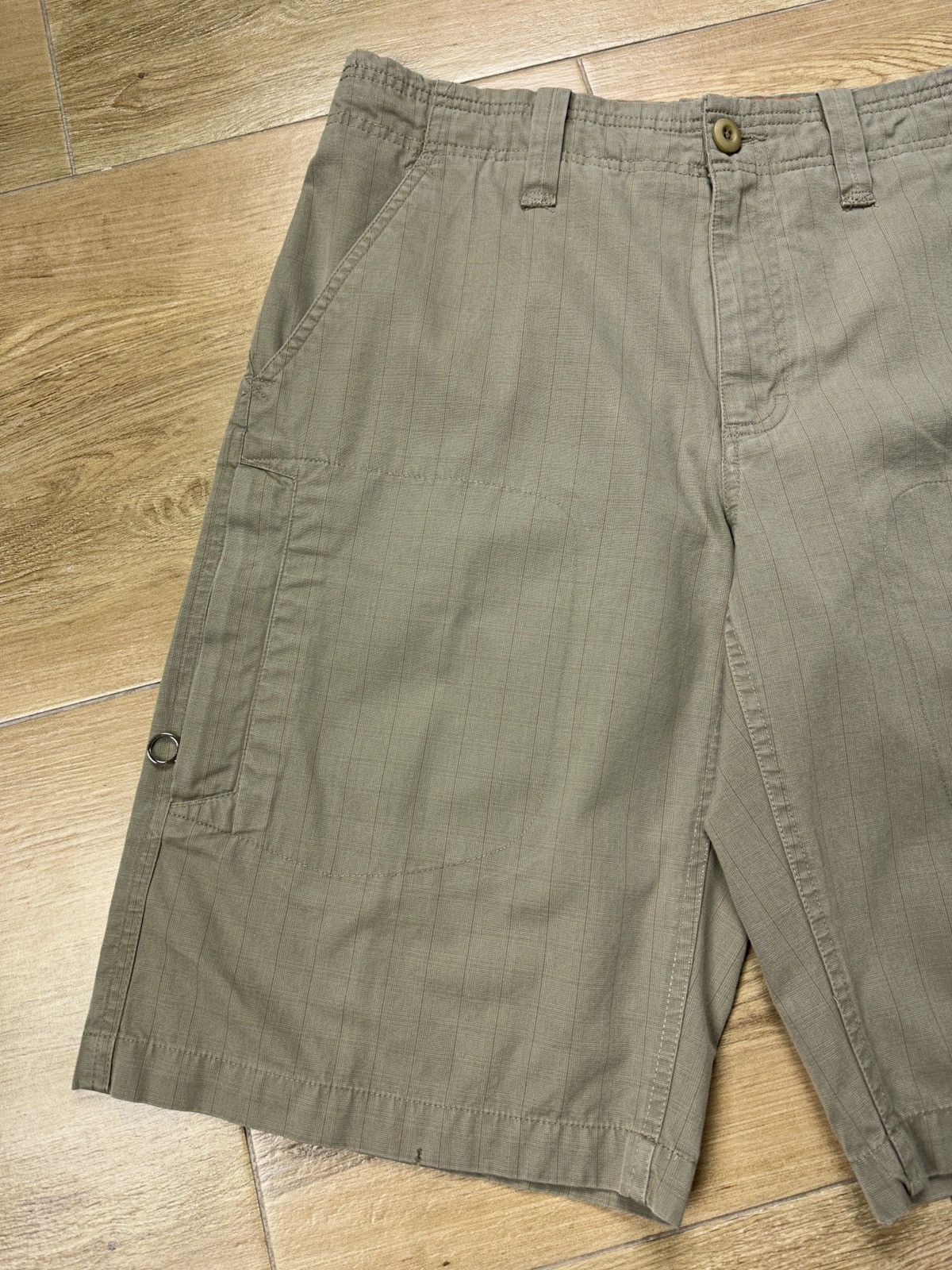 Nike × Vintage Vintage Y2K Nike Big Swoosh Cargo Shorts Size US 30 / EU 46 - 3 Thumbnail