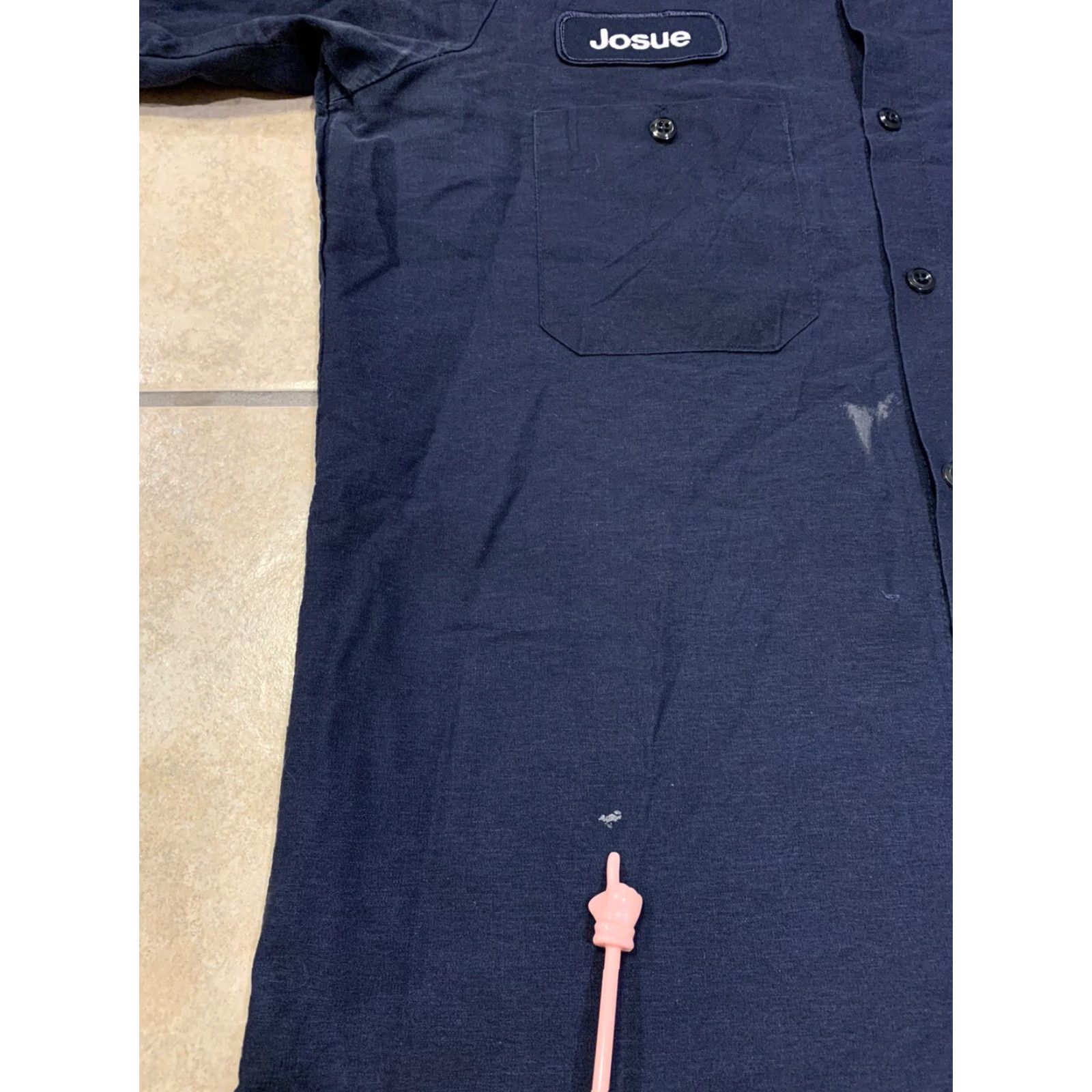 Vintage VINTAGE Unifirst Harley Davidson Motorcycles Navy Work Shirt Mens Small Size US S / EU 44-46 / 1 - 4 Thumbnail