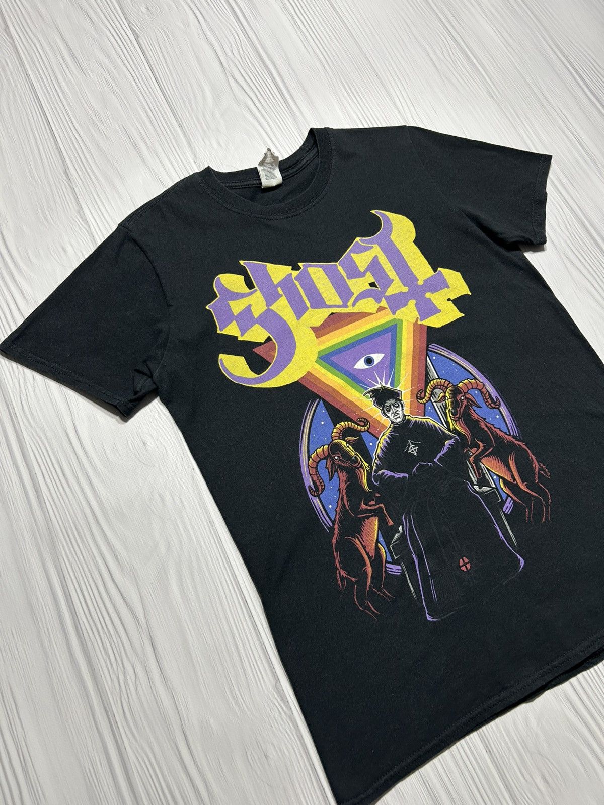 Band Tees 2018 Ghost Dark Metal Band T-Shirt 666 Size US M / EU 48-50 / 2 - 3 Thumbnail
