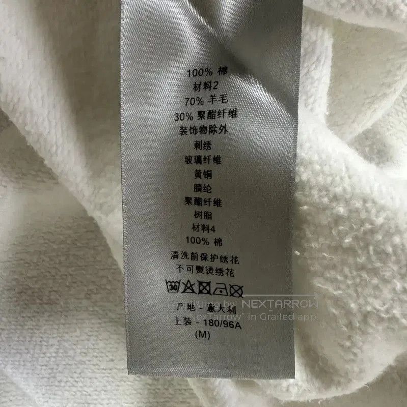 Dior Dior Embroidered Bee Long Sleeve Sweatshirt . Size US M / EU 48-50 / 2 - 7 Thumbnail