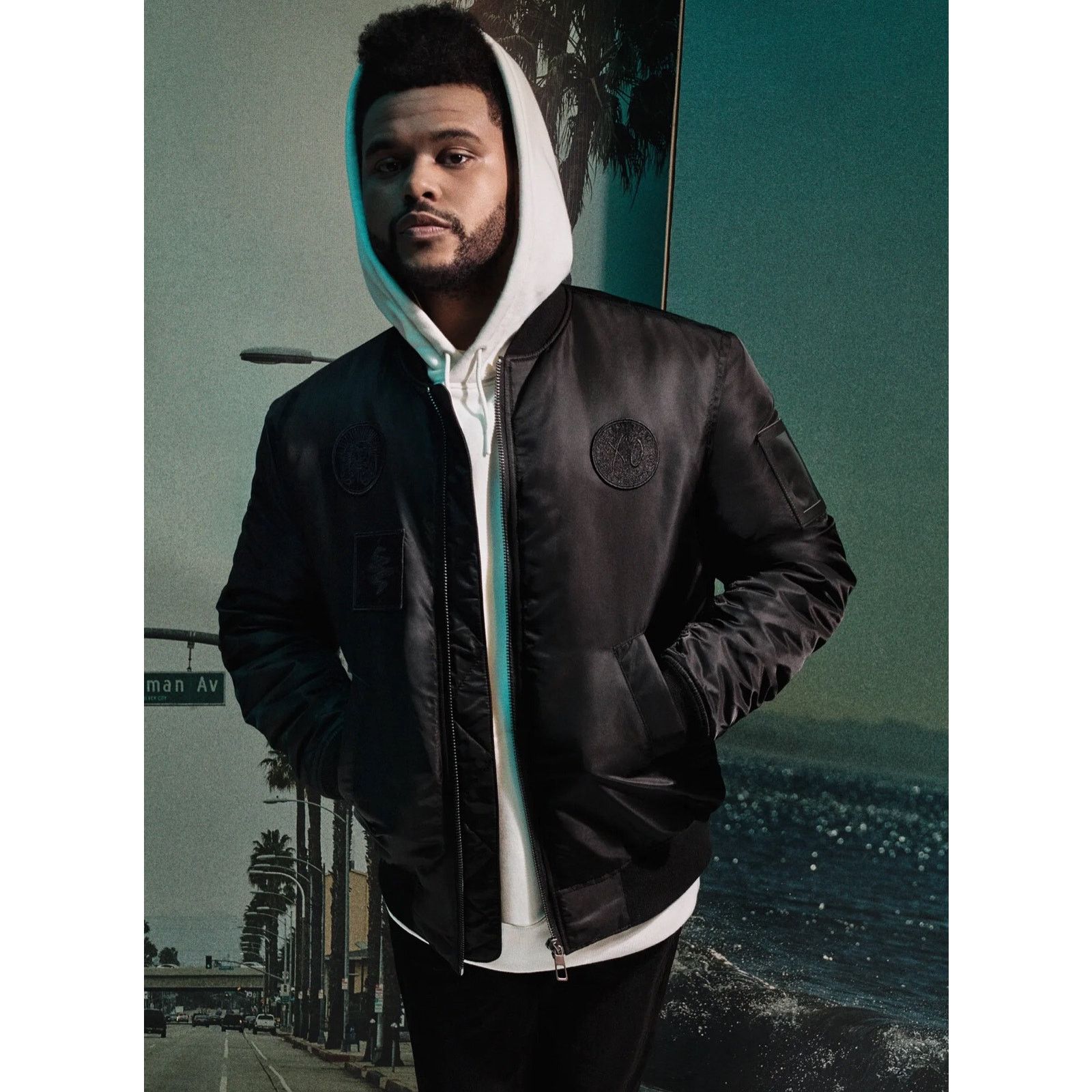 The Weeknd Xo windbreaker newest