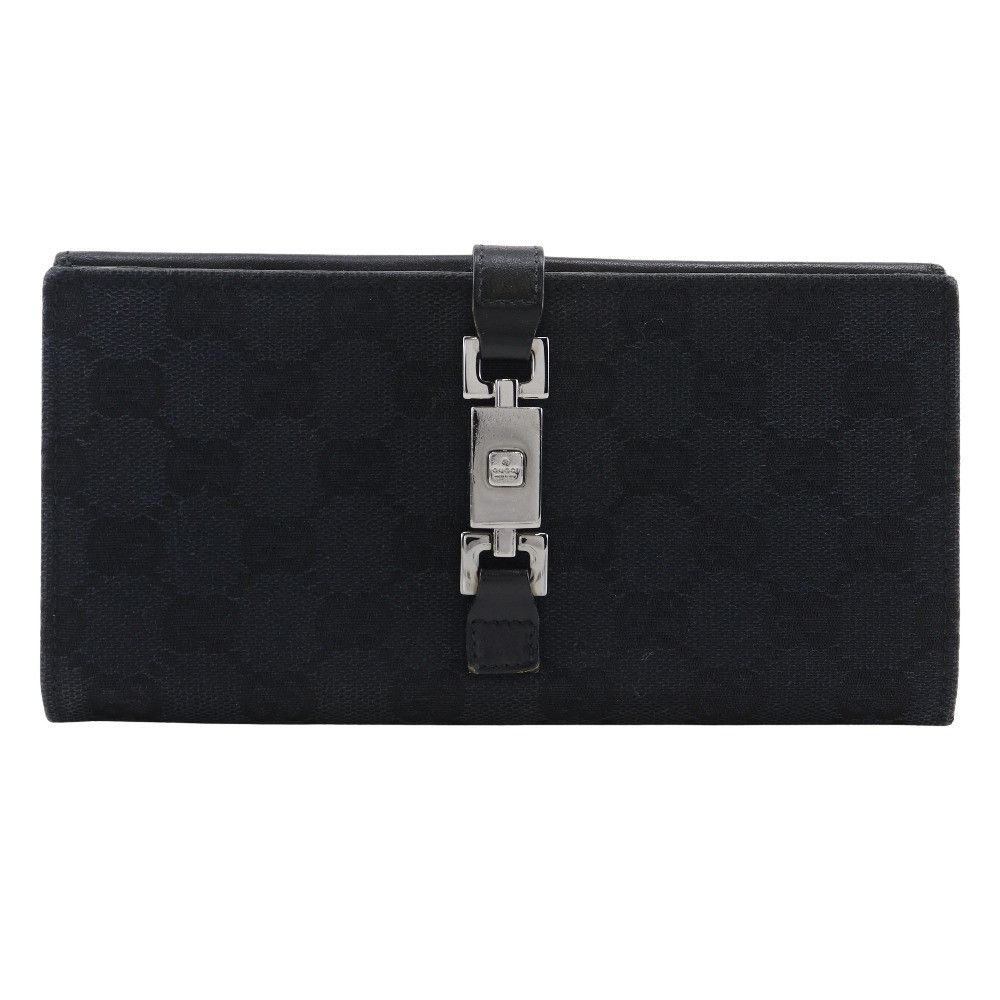 Gucci Gucci Gucci Jackie GG Canvas Long Wallet Canvas Long Wallet 05479 DUTY FREE for USA Size ONE SIZE - 1 Thumbnail