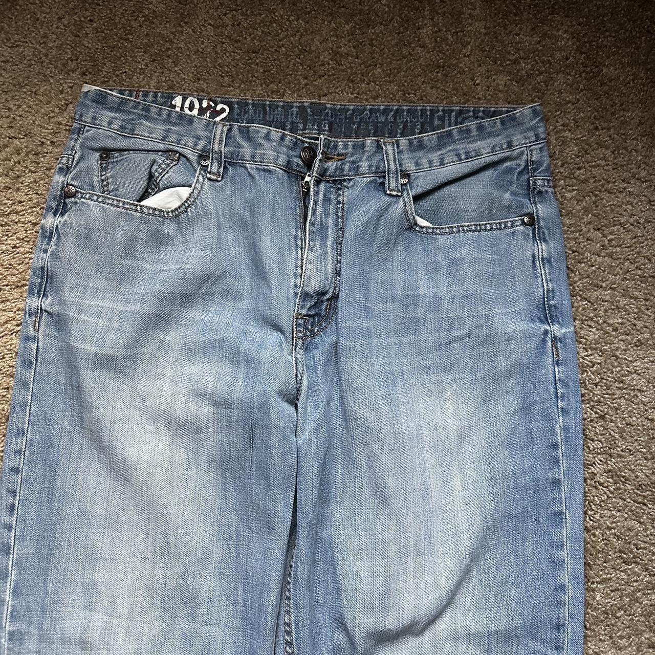 Ecko Unltd. × Vintage Blue baggy vintage y2k jeans with embroidery Size US 38 / EU 54 - 4 Thumbnail