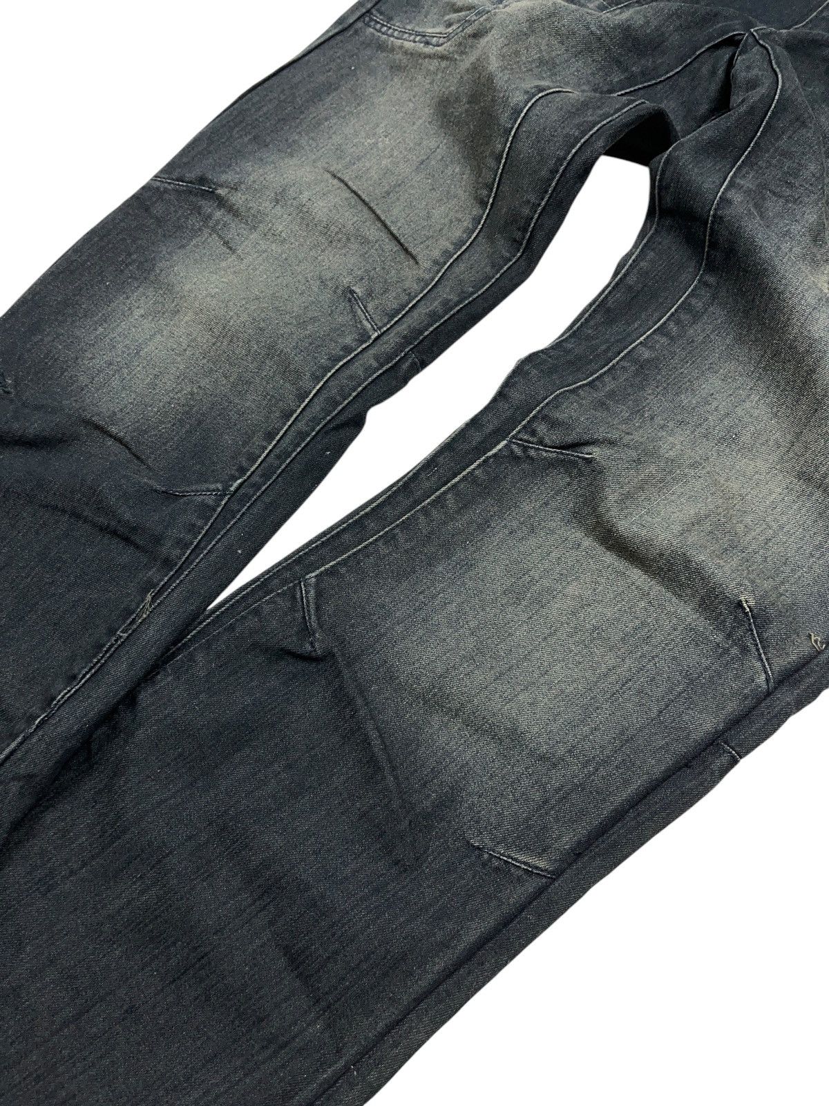 Japanese Brand × No Fear × Vintage Vintage y2k No Fear Washed Cargo Jeans Japanese Style Size US 32 / EU 48 - 4 Thumbnail
