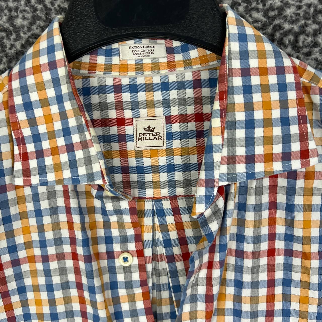 Peter Millar Peter Millar Button Down Shirt Men Long Sleeve Plaid XL Size US XL / EU 56 / 4 - 3 Thumbnail