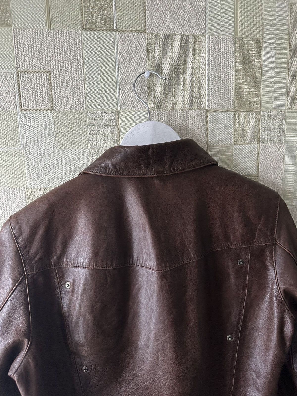 Ben Sherman Ben Sherman women’s learher jacket size S good cond Size M / US 6-8 / IT 42-44 - 19 Thumbnail