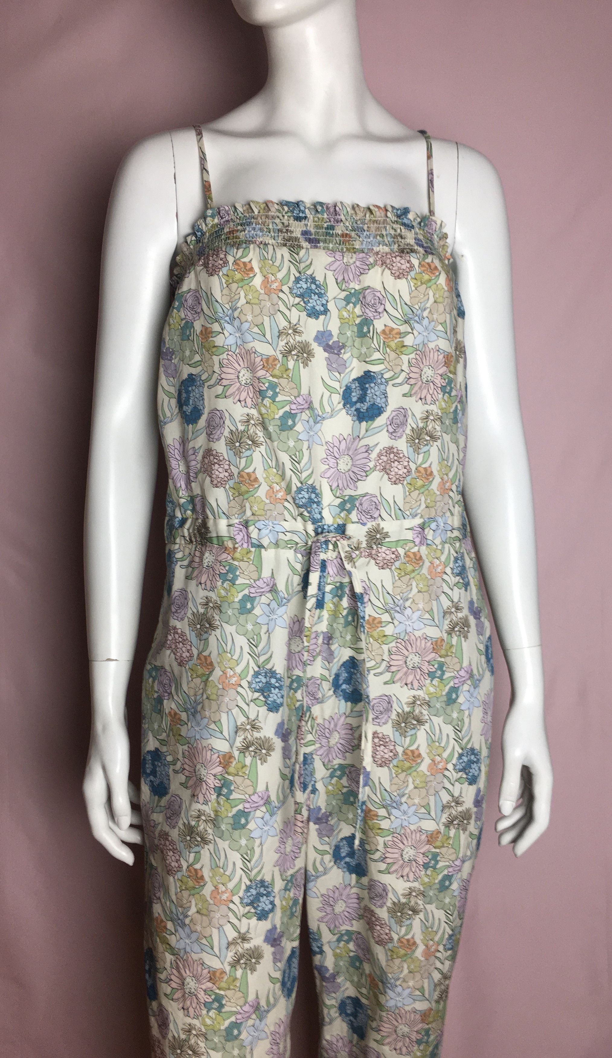 Other BALZAC Paris Summer Flower Print Komodo Jumpsuit FR 40 Size 28" / US 6 / IT 42 - 8 Thumbnail