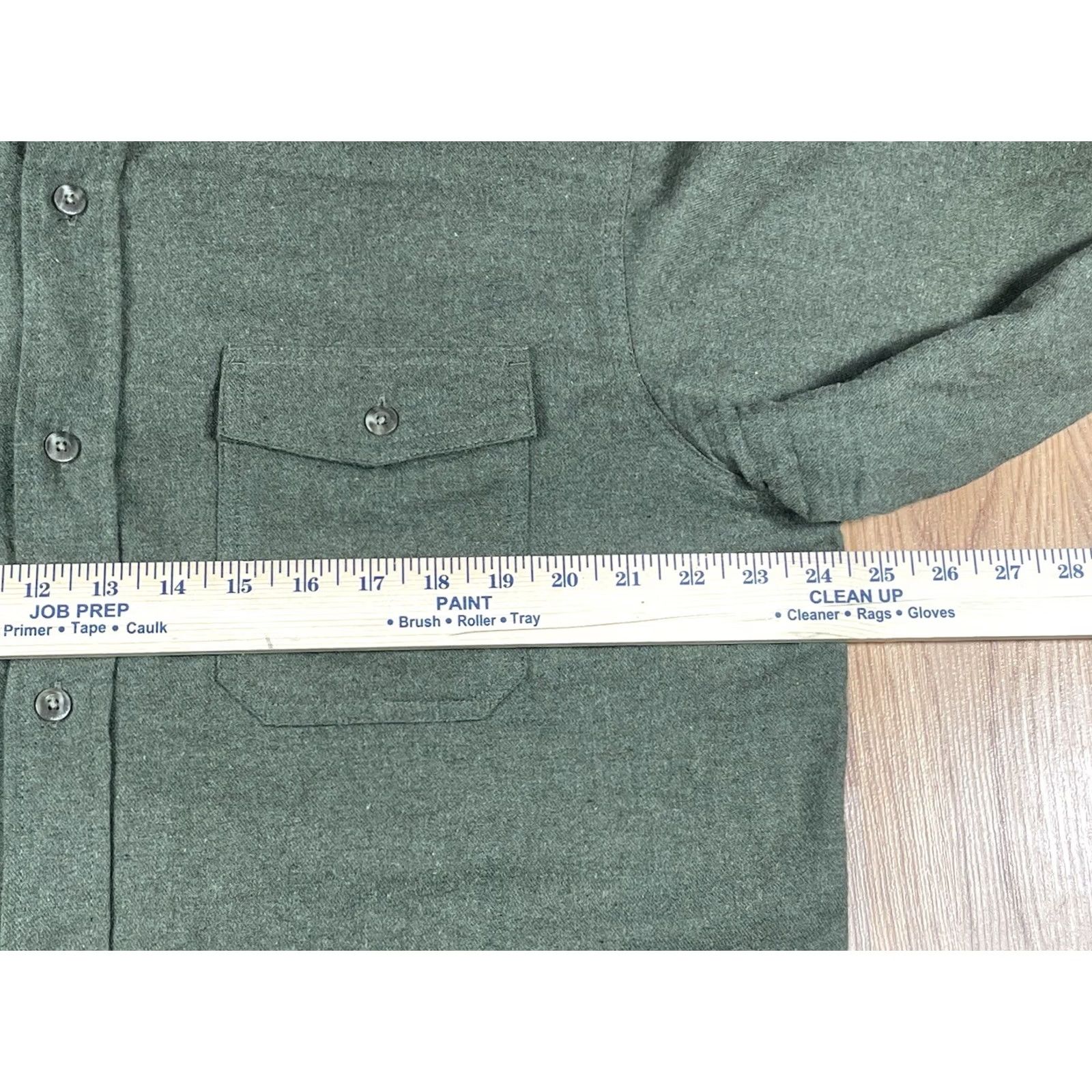 Vintage Red Head Brand Co Shirt Mens L Green Button Up Long Sleeves Flannel Casual Size US L / EU 52-54 / 3 - 6 Thumbnail
