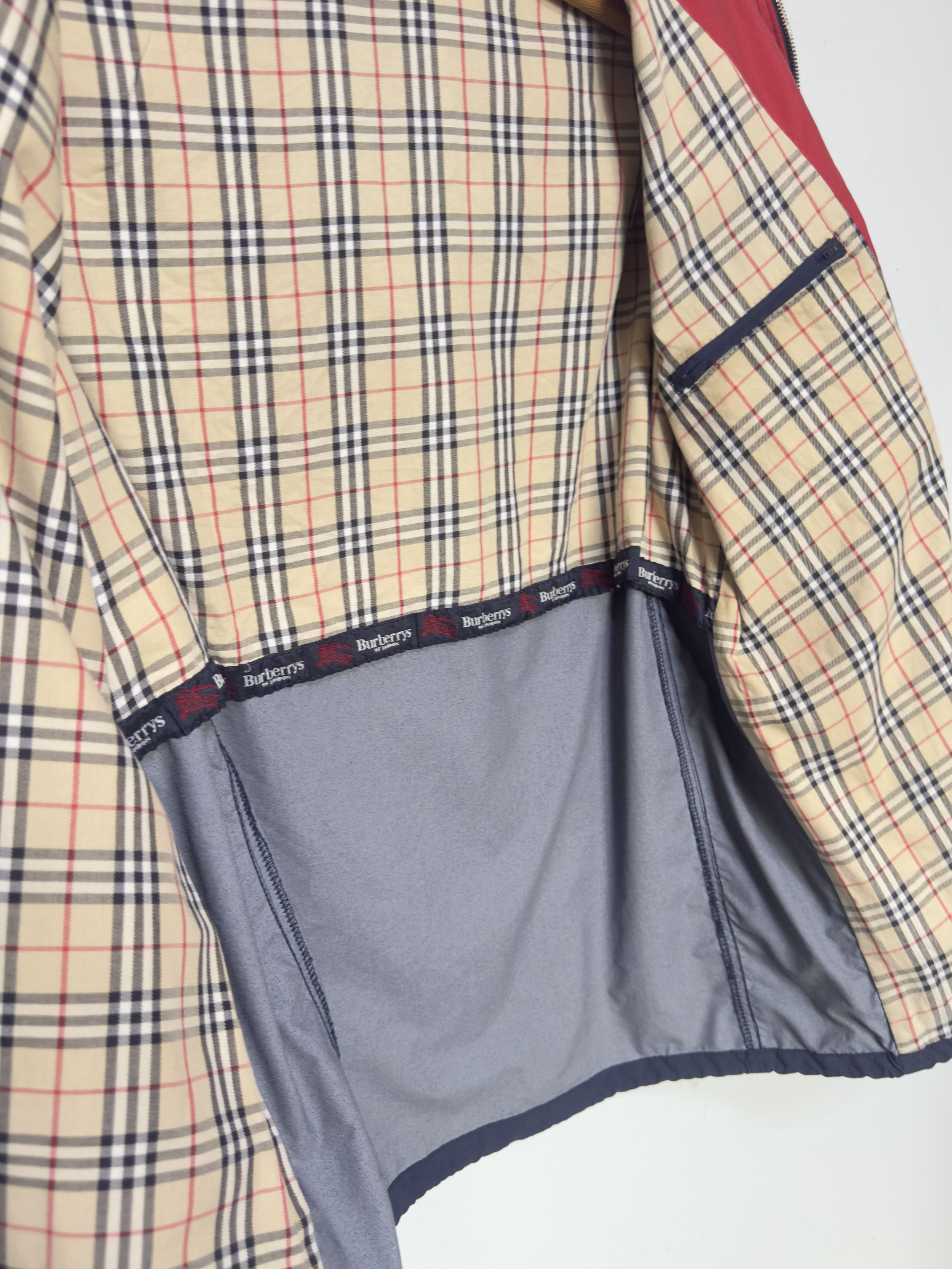 Burberry 🔥 nova check Burberrys vintage jacket windbreaker size M Size US L / EU 52-54 / 3 - 10 Thumbnail