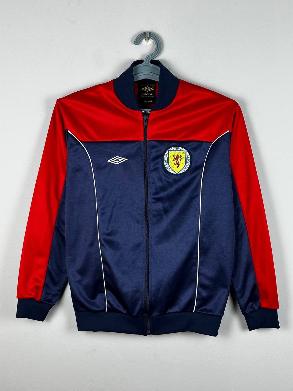 Umbro Very Rare Vintage Umbro 1984 Scotland Soccer Track Jacket Size US M / EU 48-50 / 2 - 1 Thumbnail