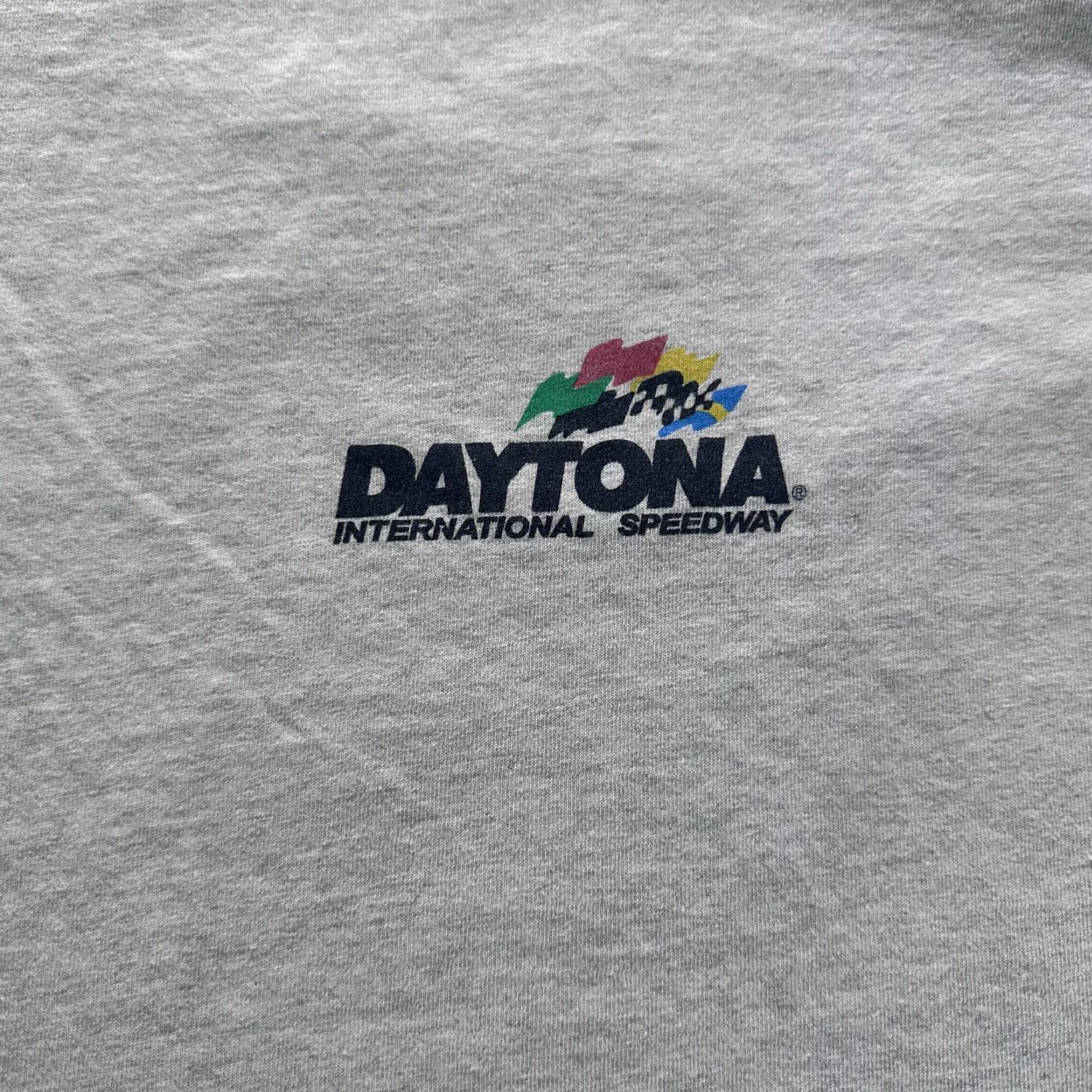 Gildan Daytona International Speedway Shirt Mens 3XL Gray Gildan Racing Graphic Tee Size US XXL / EU 58 / 5 - 2 Thumbnail