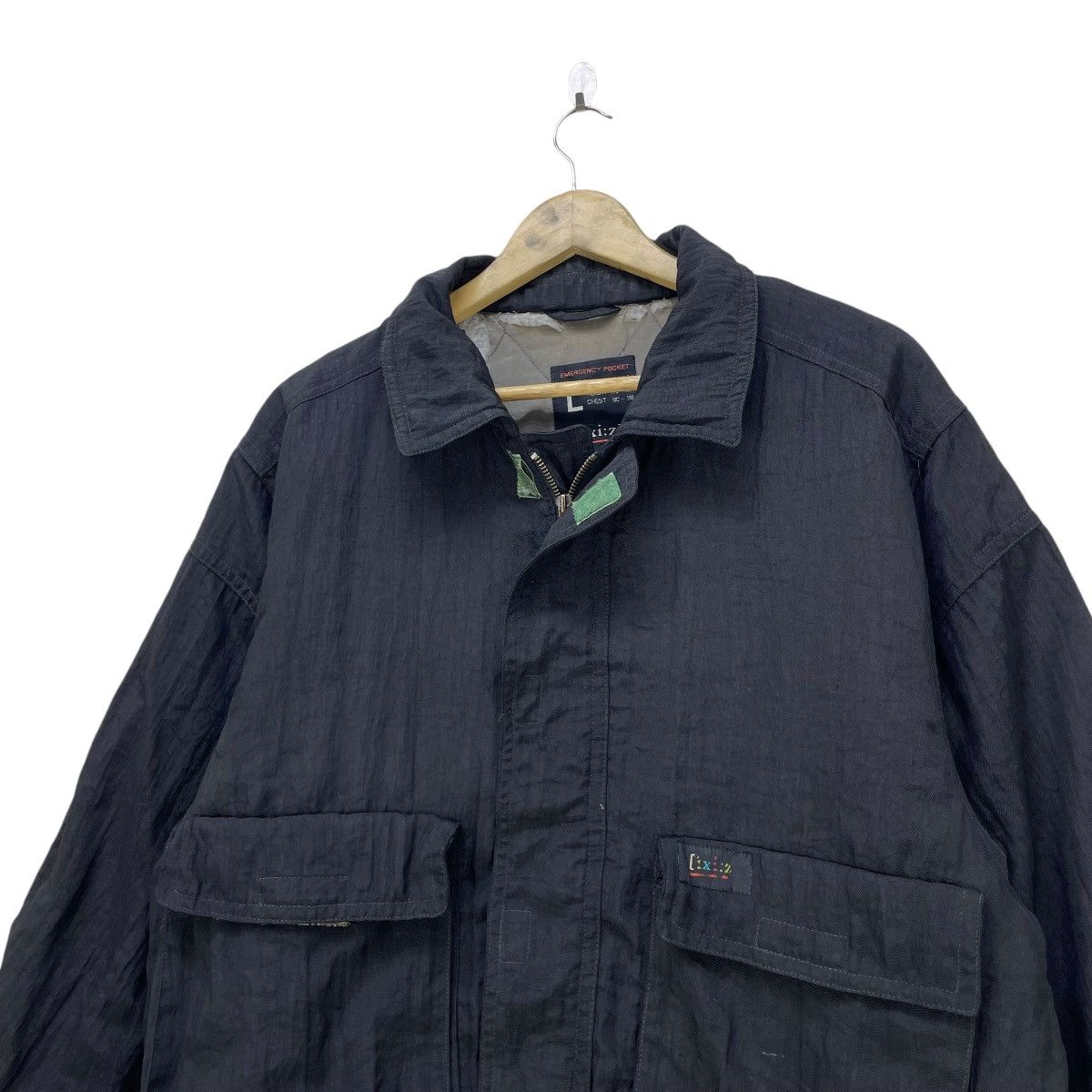 Issey Miyake 💥Vtg Ixix Bomber Giant Pocket Inspired Isseyskyline Size US L / EU 52-54 / 3 - 3 Thumbnail