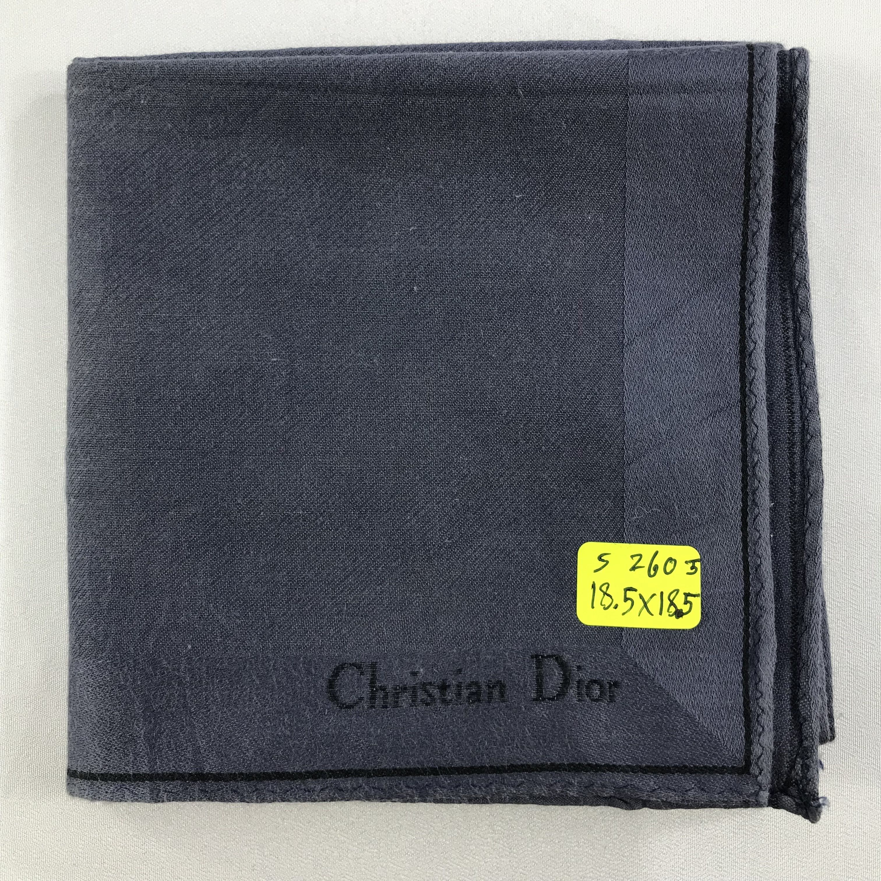Vintage Christian Dior Bandana / Handkerchief / Neckerchief - S2605 Size ONE SIZE - 5 Thumbnail