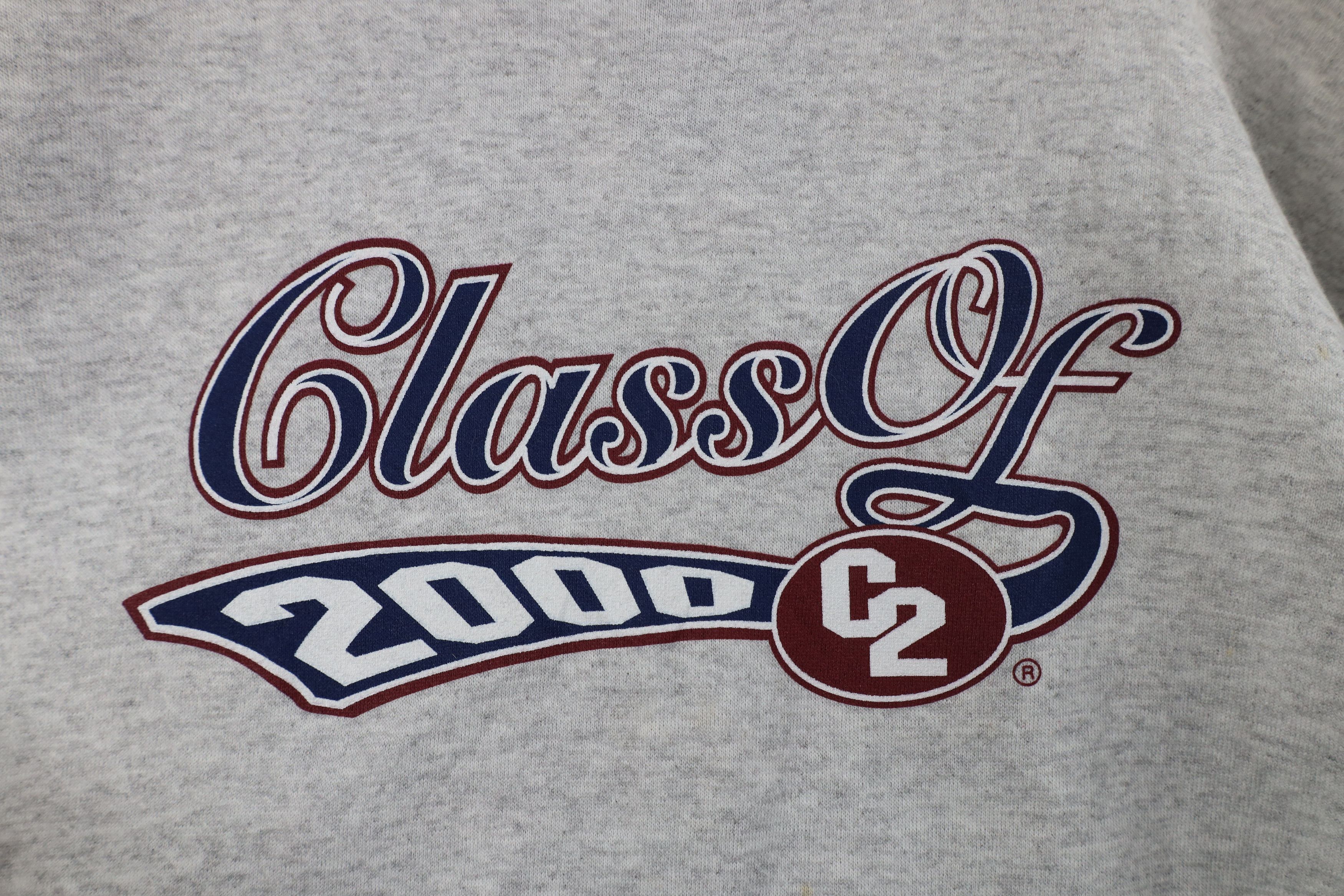 Vintage Deadstock Vintage Y2K Millennium Sweatshirt Heather Gray Size US XL / EU 56 / 4 - 6 Thumbnail