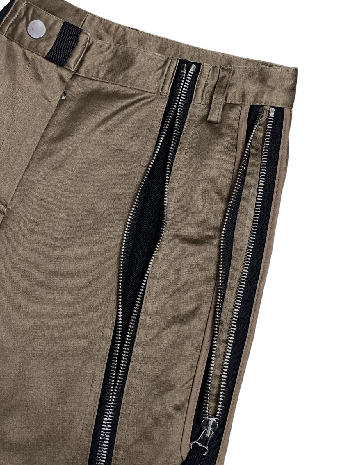 Dries Van Noten Dries Van Noten Multi-Zip Cotton Pants - Rare Archive Size US 28 / EU 44 - 12 Thumbnail
