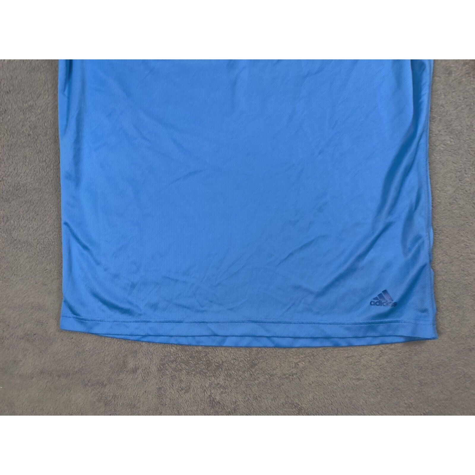 Adidas Adidas Shirt Adult Mens Large Light Blue Spell Out Size US L / EU 52-54 / 3 - 4 Thumbnail