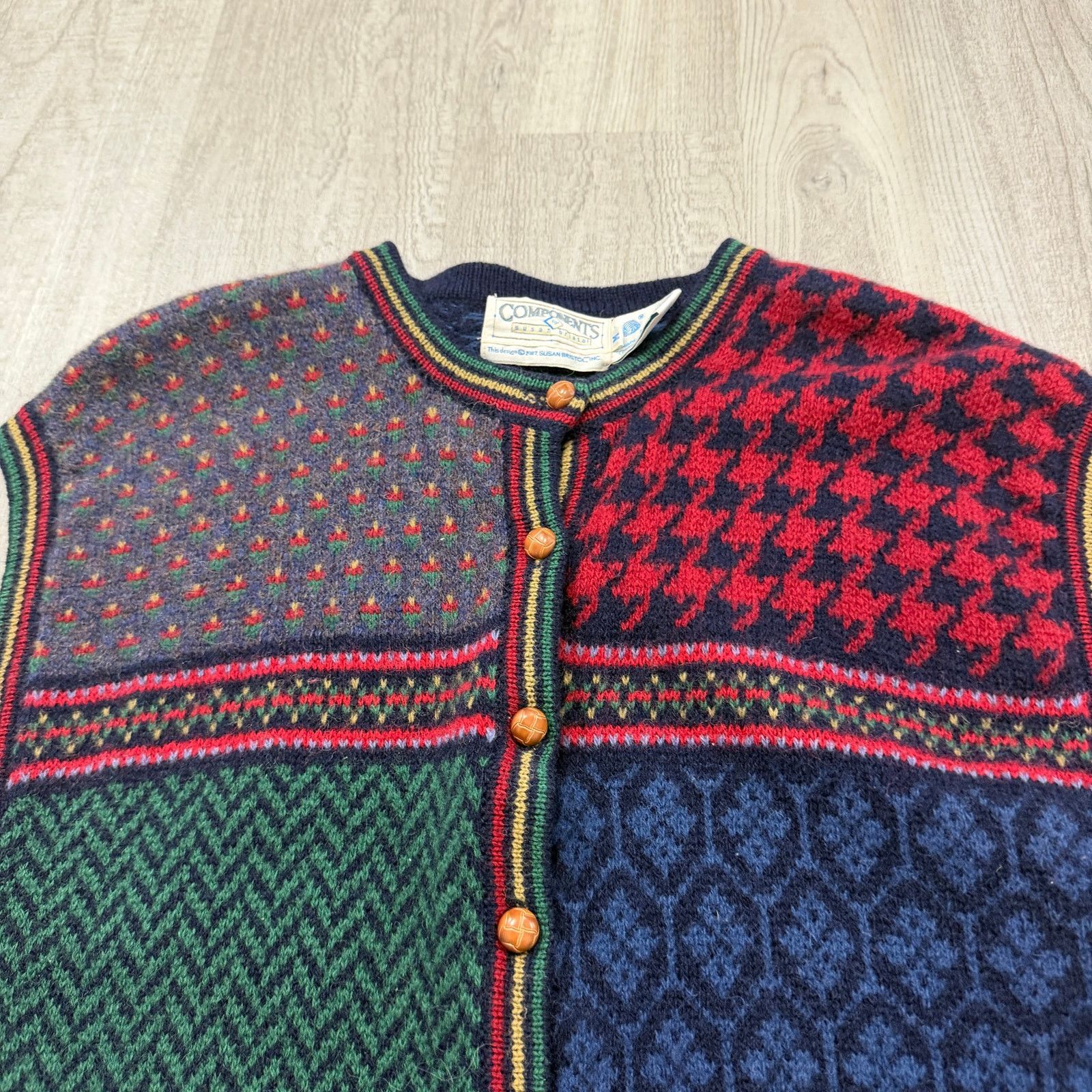 Vintage Vintage Susan Bristol Wool Sweater Vest Women's Medium Size M / US 6-8 / IT 42-44 - 3 Thumbnail