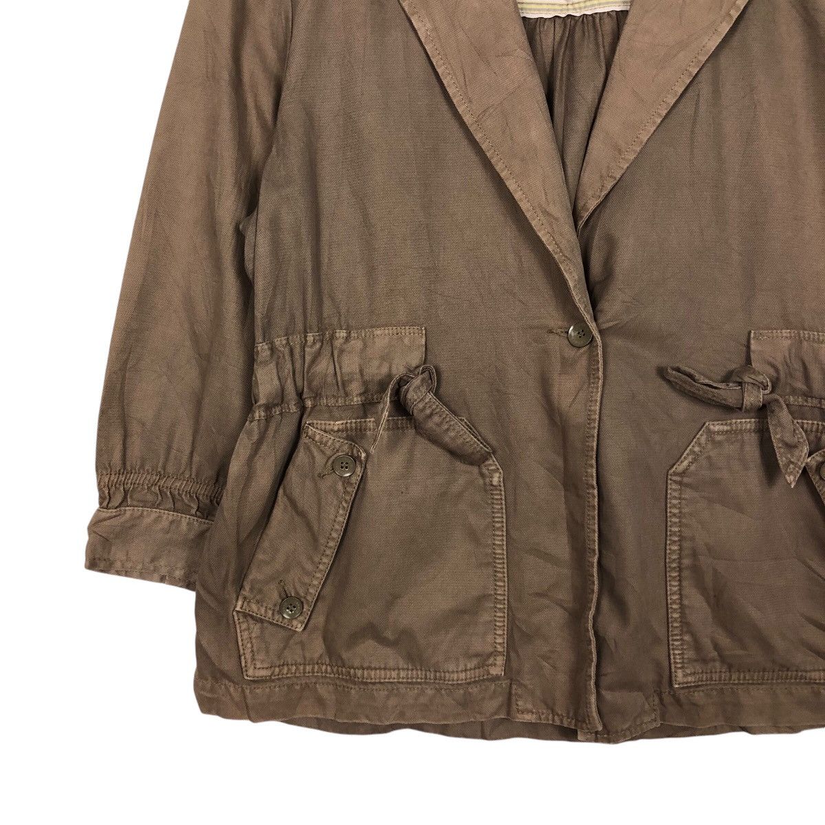 Diesel 📌Vintage Biker Jacket Diesel Parachute Bondage Design Size US S / EU 44-46 / 1 - 5 Thumbnail