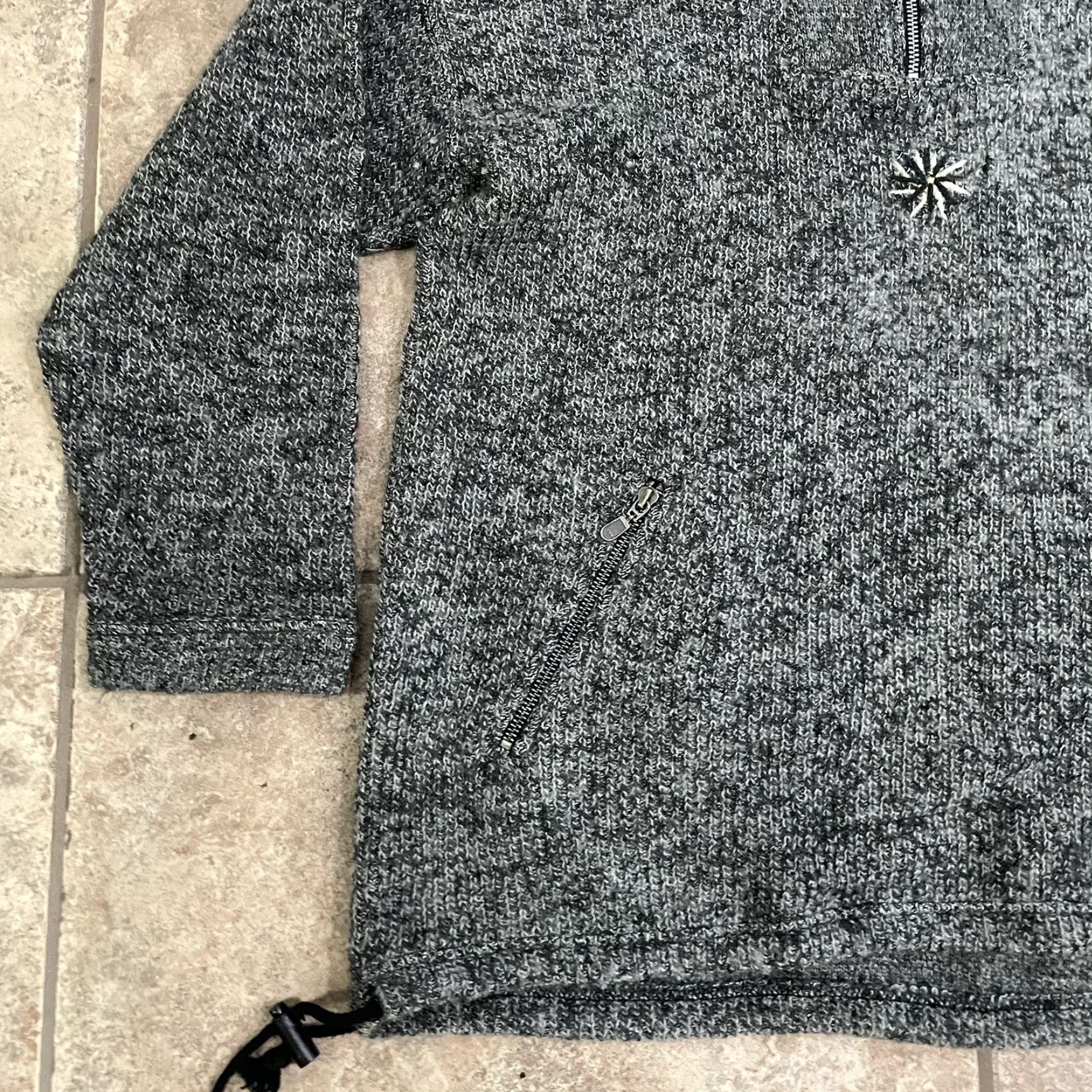 Vintage VINTAGE Hammer schmied Half Zip Pullover Wool Blend Mens Size L Gray Sweater Mens Size US L / EU 52-54 / 3 - 3 Thumbnail