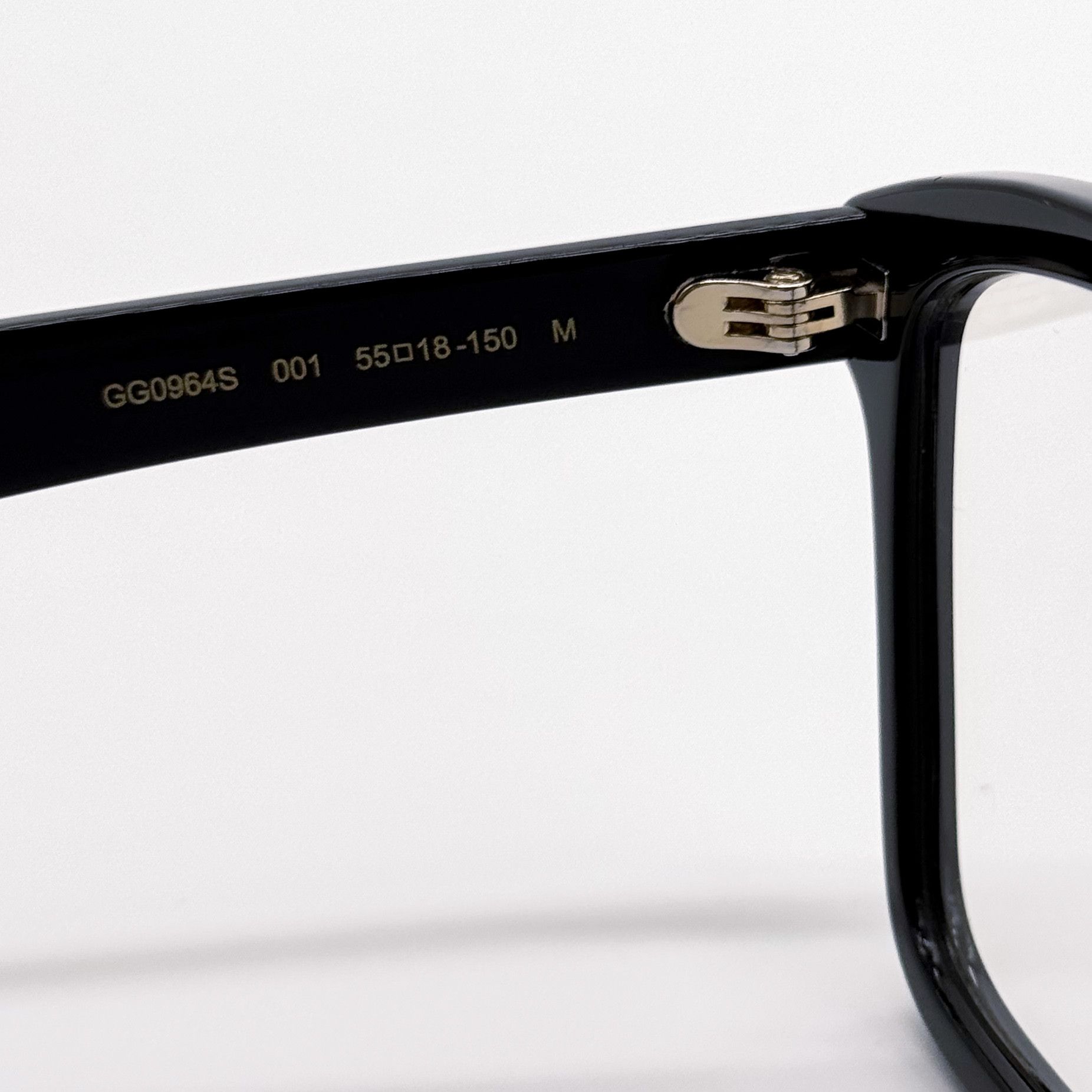 Gucci NEW GUCCI EYEGLASSES SQUARE BLACK MEN GUCCI GG0964S 001 Size ONE SIZE - 9 Thumbnail