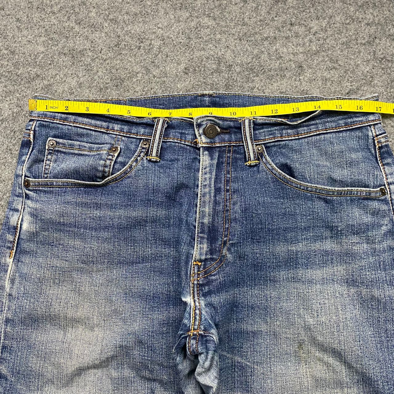 Levi's 💥Best Offer💥Vintage 505 Levis Distressed Denim Size US 34 / EU 50 - 4 Thumbnail