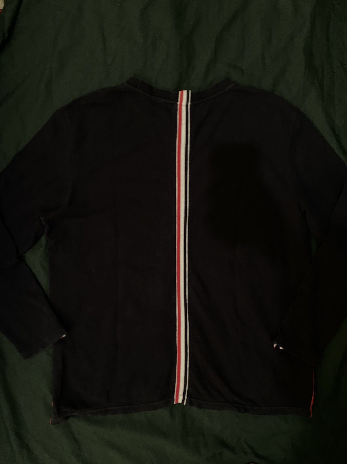 Thom Browne Thom browne back stripe tshirt pique made in italy Size US XL / EU 56 / 4 - 5 Thumbnail