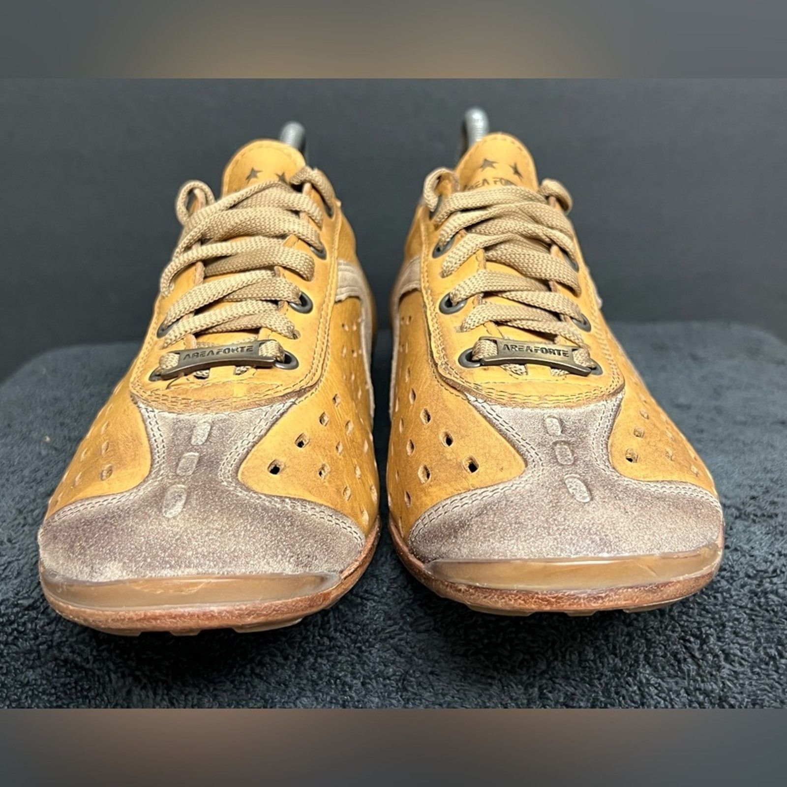 Designer Area Forte Vero Cuoio Leather Shoes EU 41 US 8 Made In Italy Size US 8 / EU 41 - 4 Thumbnail