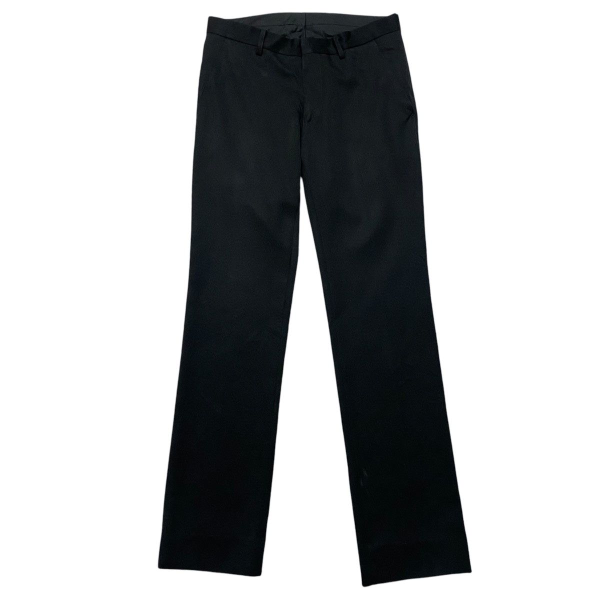 Japanese Brand Lithium Homme Virgin Wool Trousers Slim Low Rise Size US 29 - 2 Thumbnail