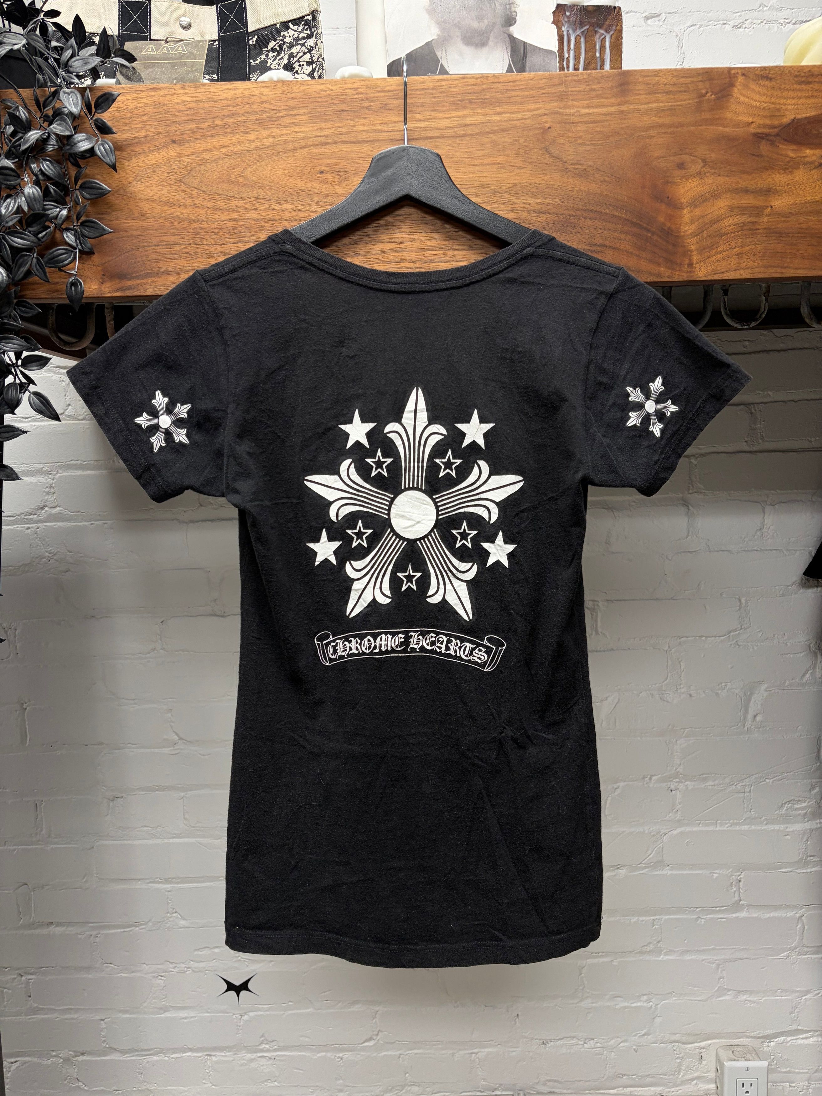 Chrome Hearts Chrome Hearts V-Neck T-Shirt | Grailed
