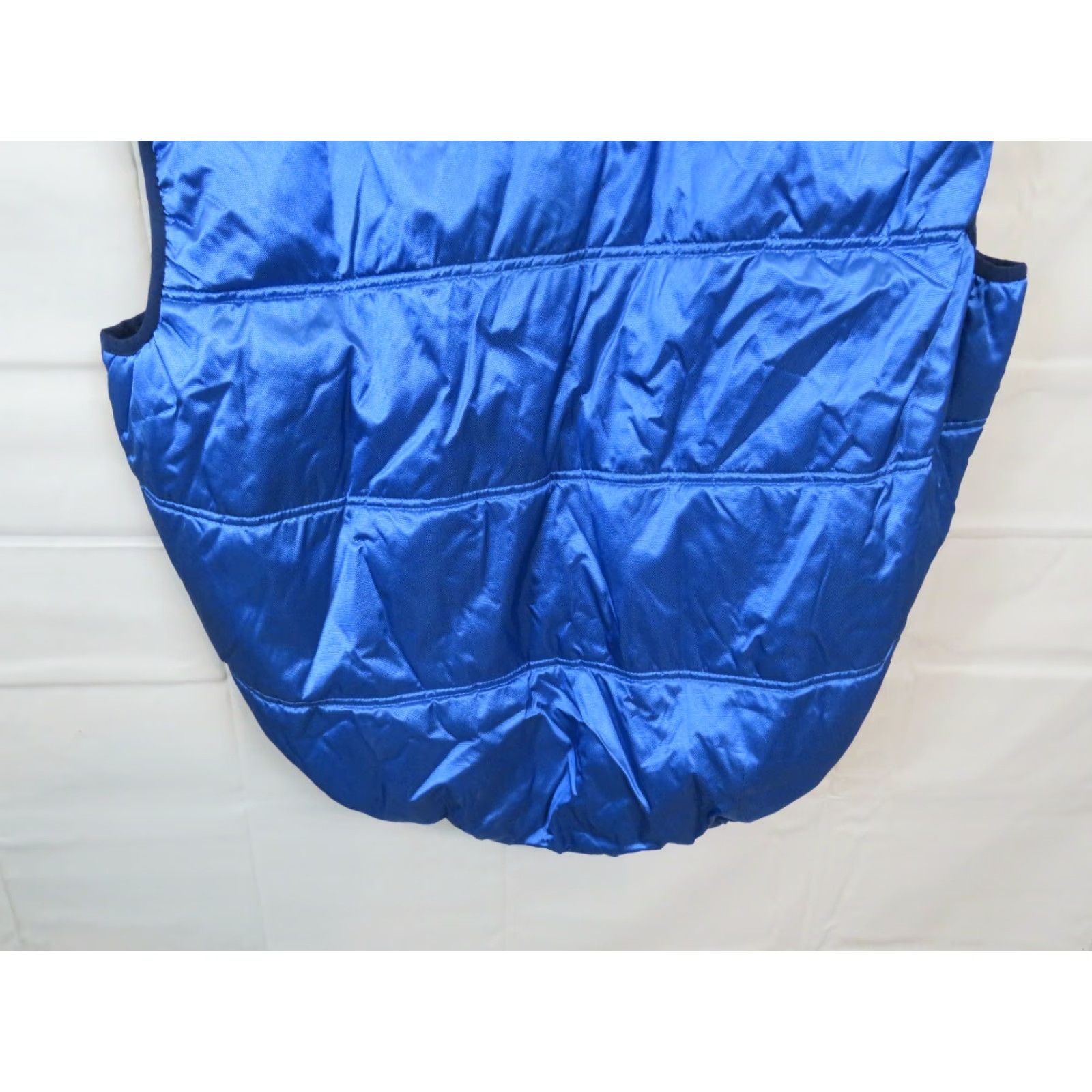 Nike VINTAGE Nike Blue shine Rare Swoosh puffer Men L Large Warm Sportswear Vest Size US L / EU 52-54 / 3 - 5 Thumbnail