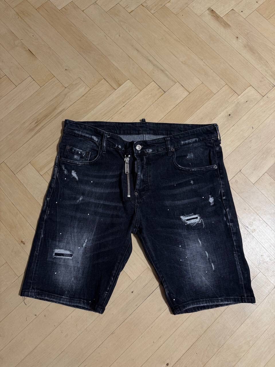 Dsquared2 Vintage Denim Shorts Dan Caten Size US 32 / EU 48 - 2 Thumbnail